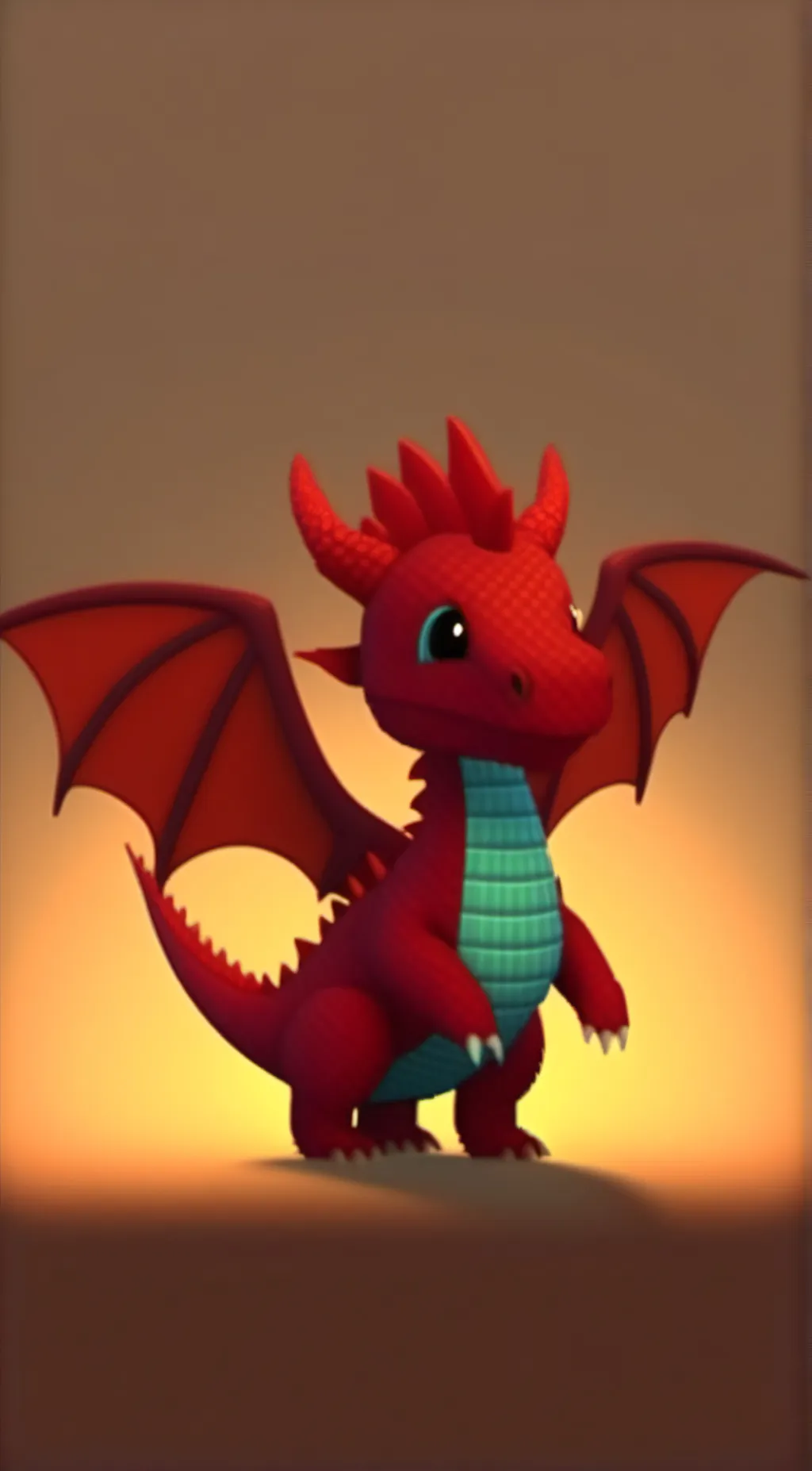 ai character: dragon background
