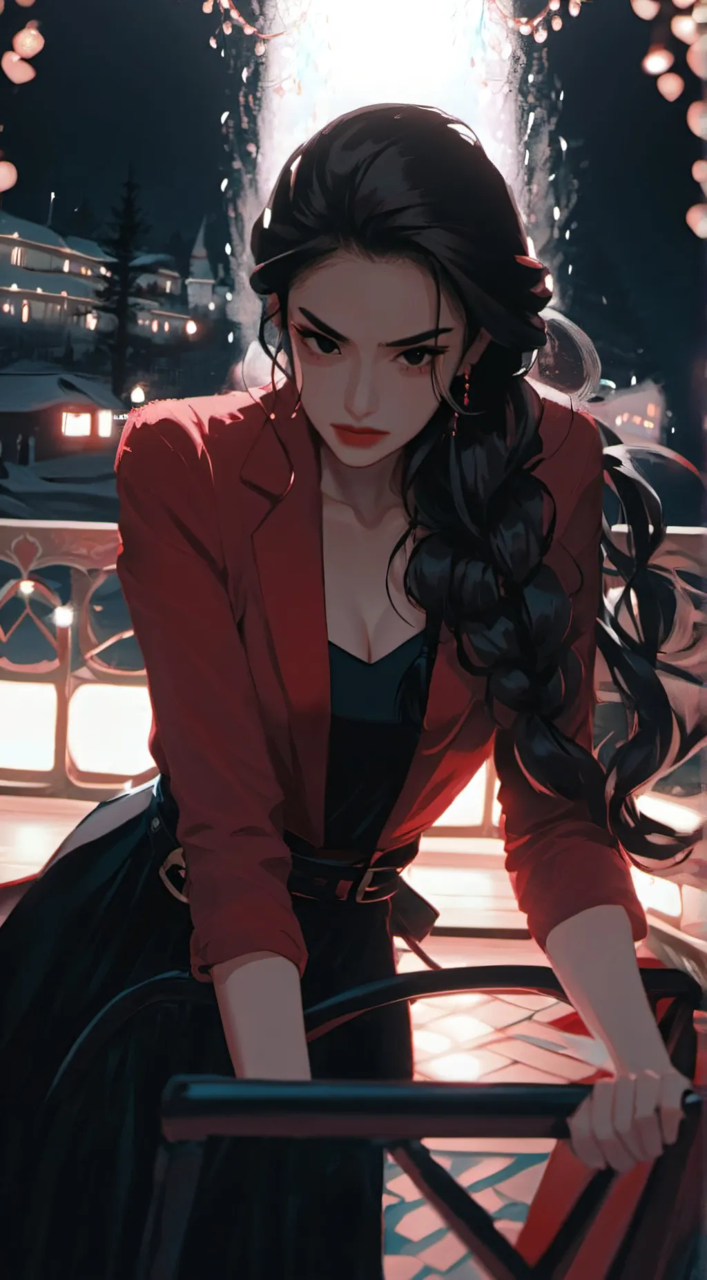 ai character: † Isa † background