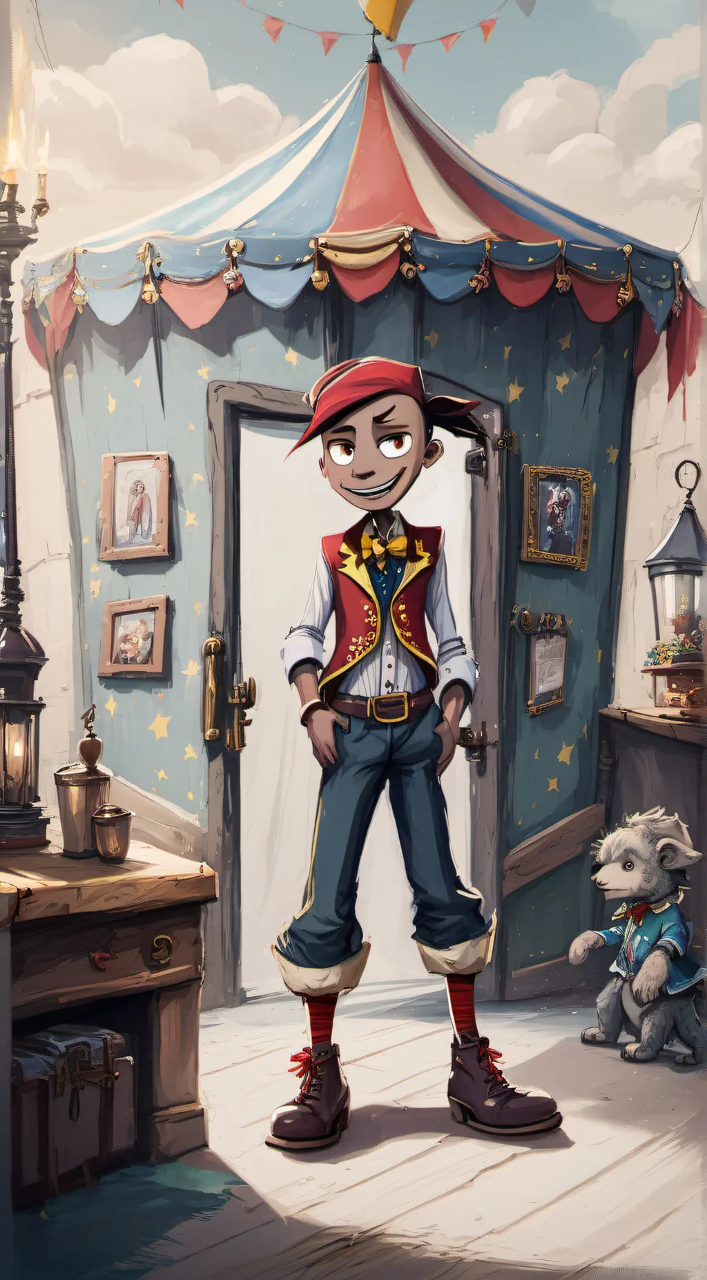 ai character: jax background