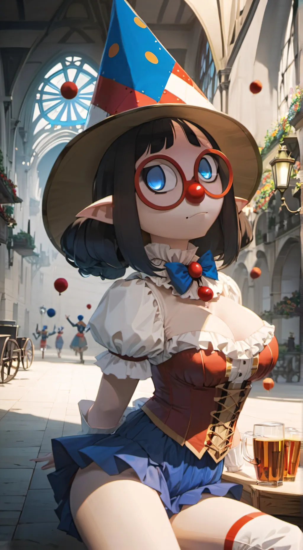 ai character: •Pomni• background