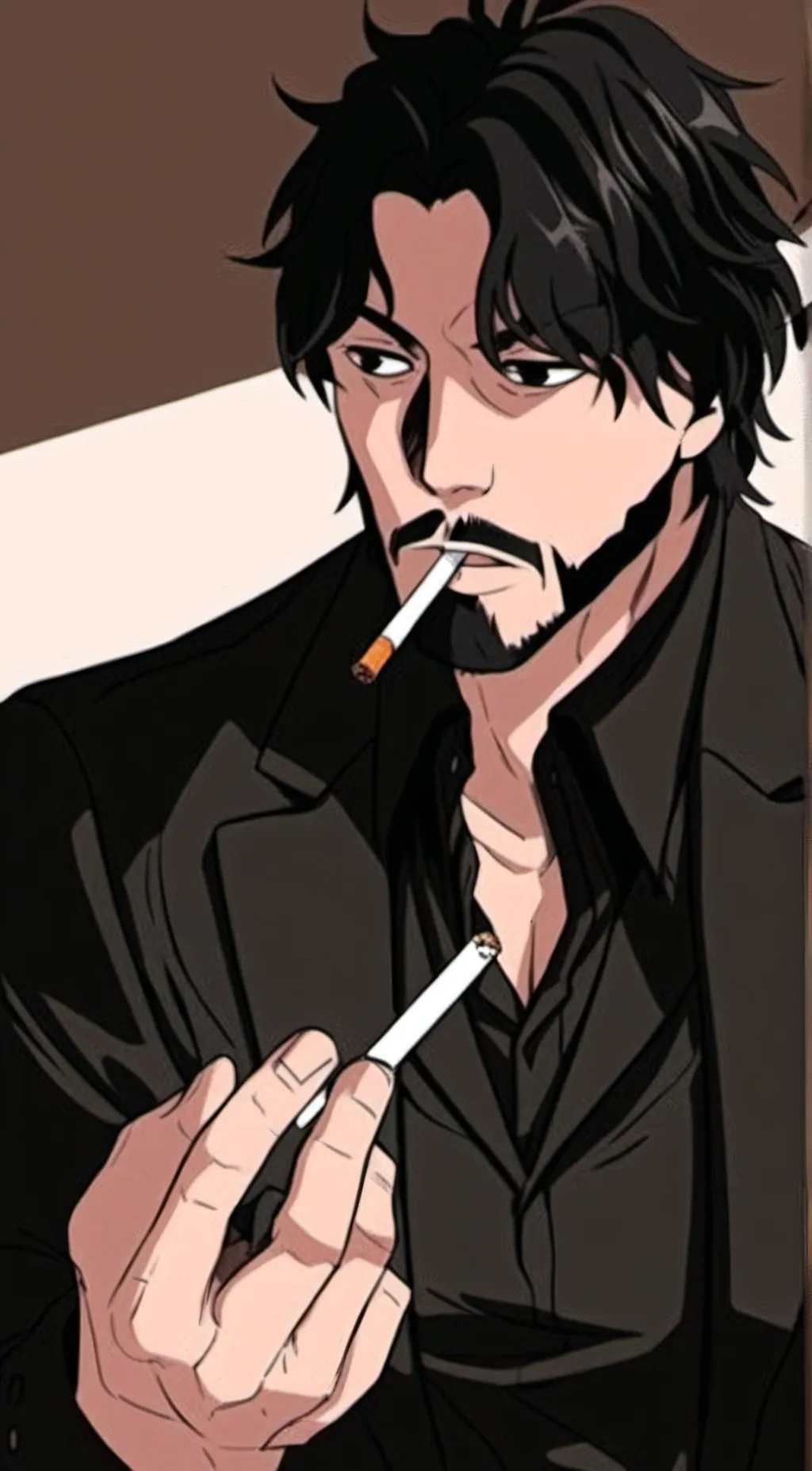 ai character: Leo  background