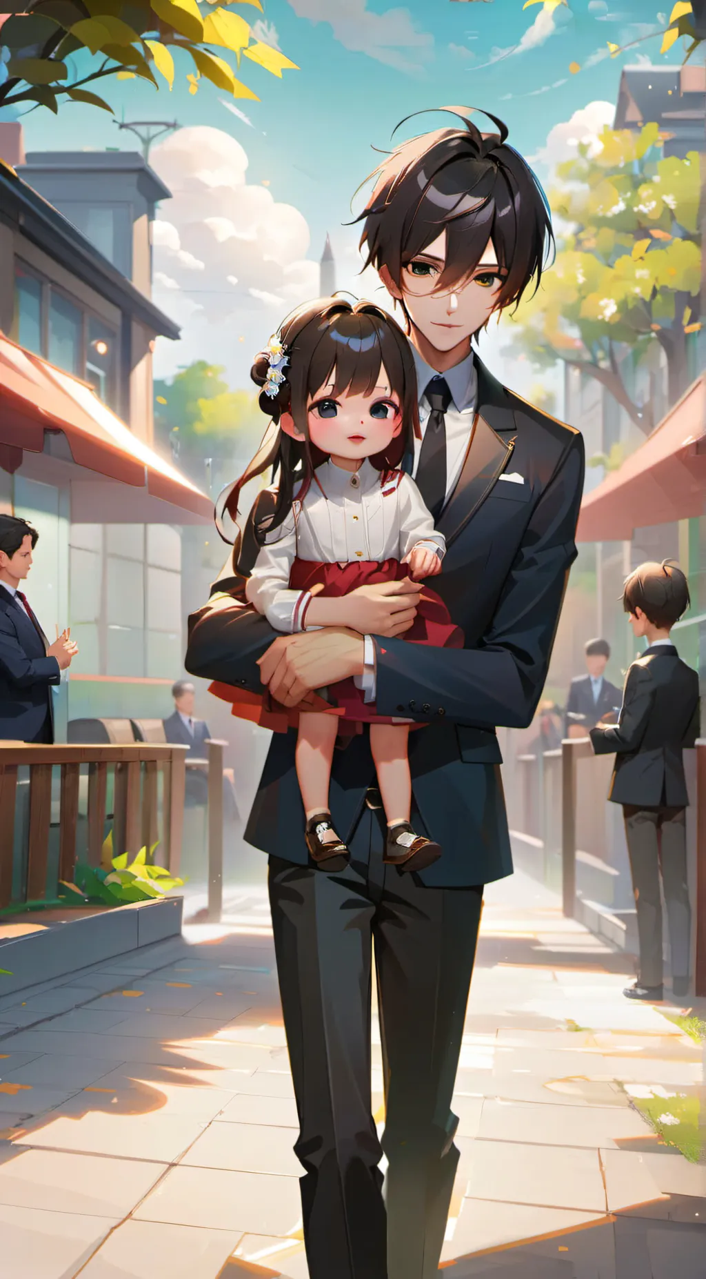 ai character: Ben ,linsey background