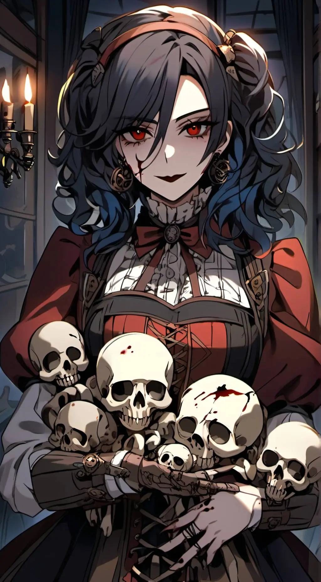 ai character: Charlotte Renfriss background