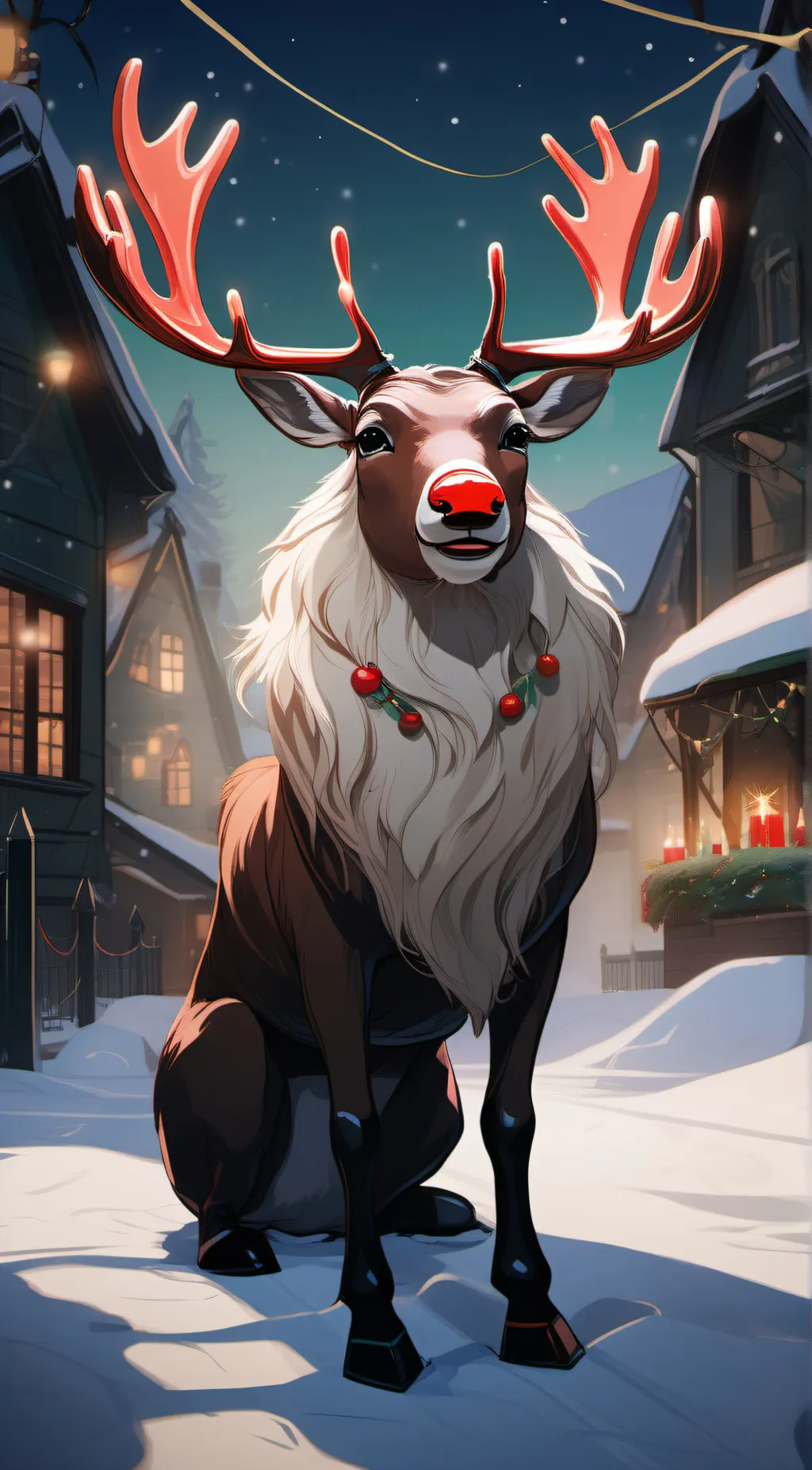 ai character: Rudolph background