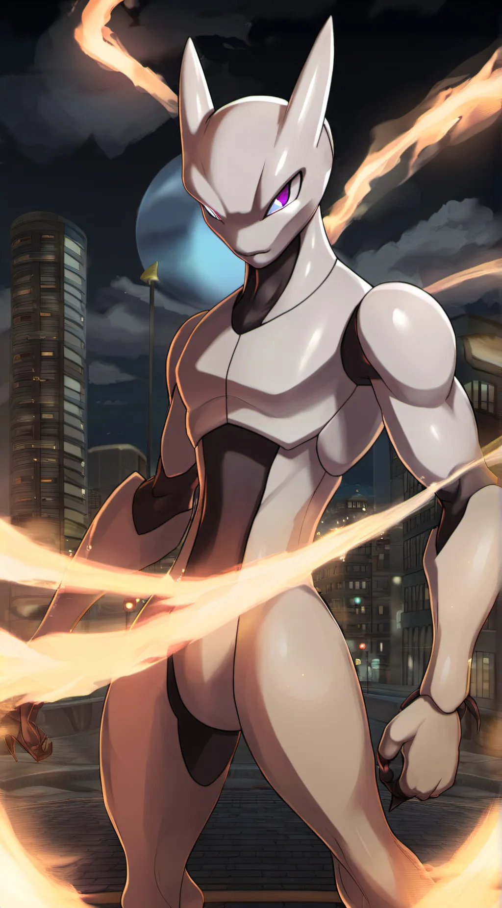 ai character: Mewtwo background