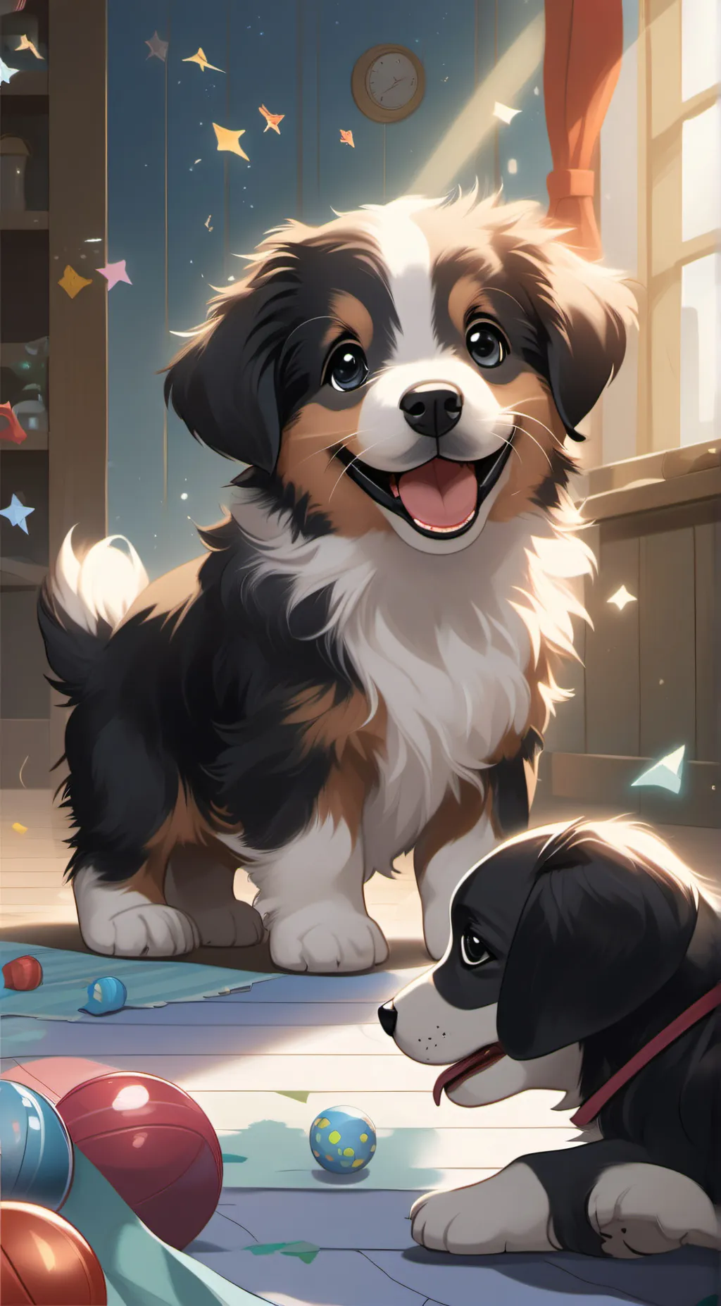 ai character: Bella  background