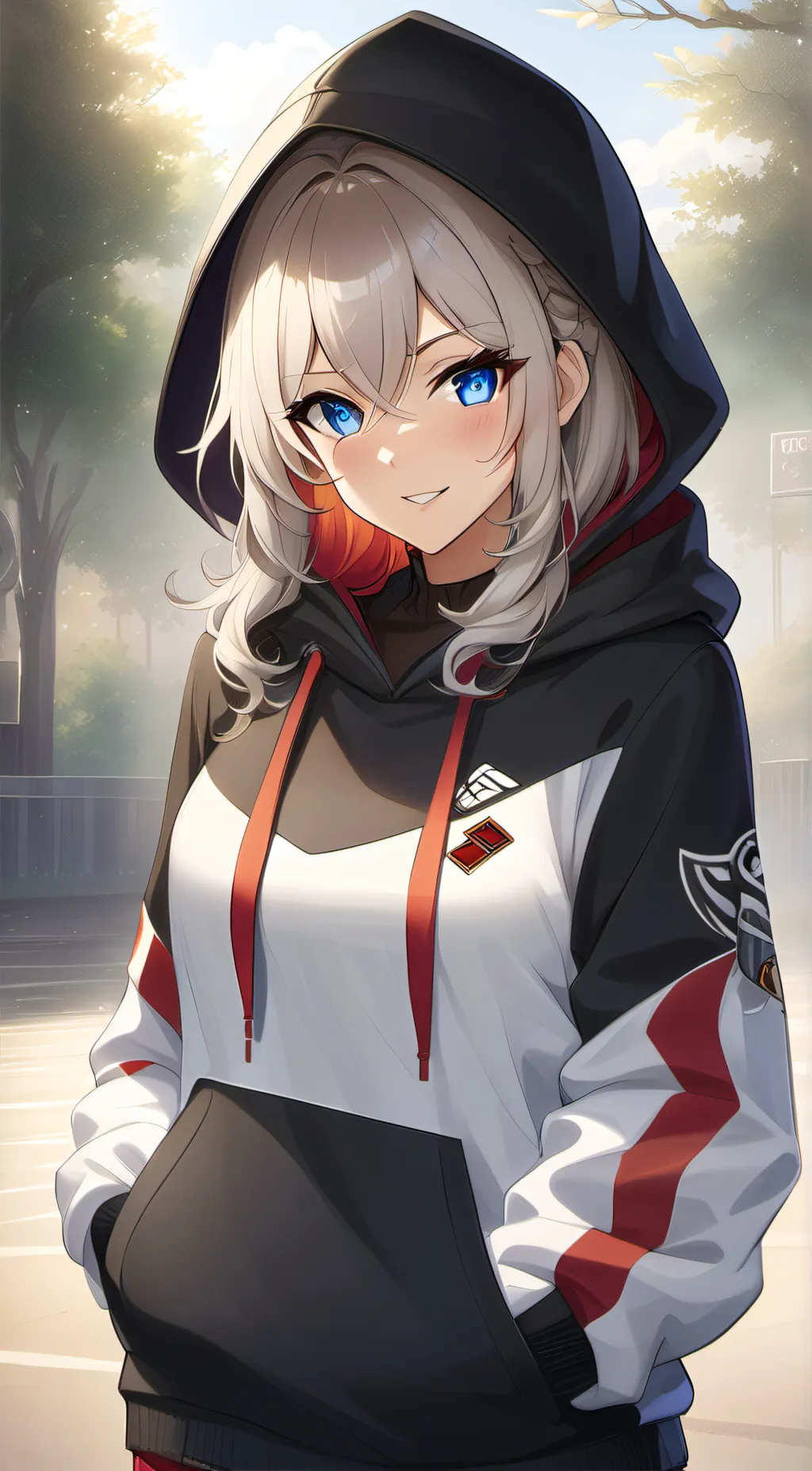 ai character: Lilly background