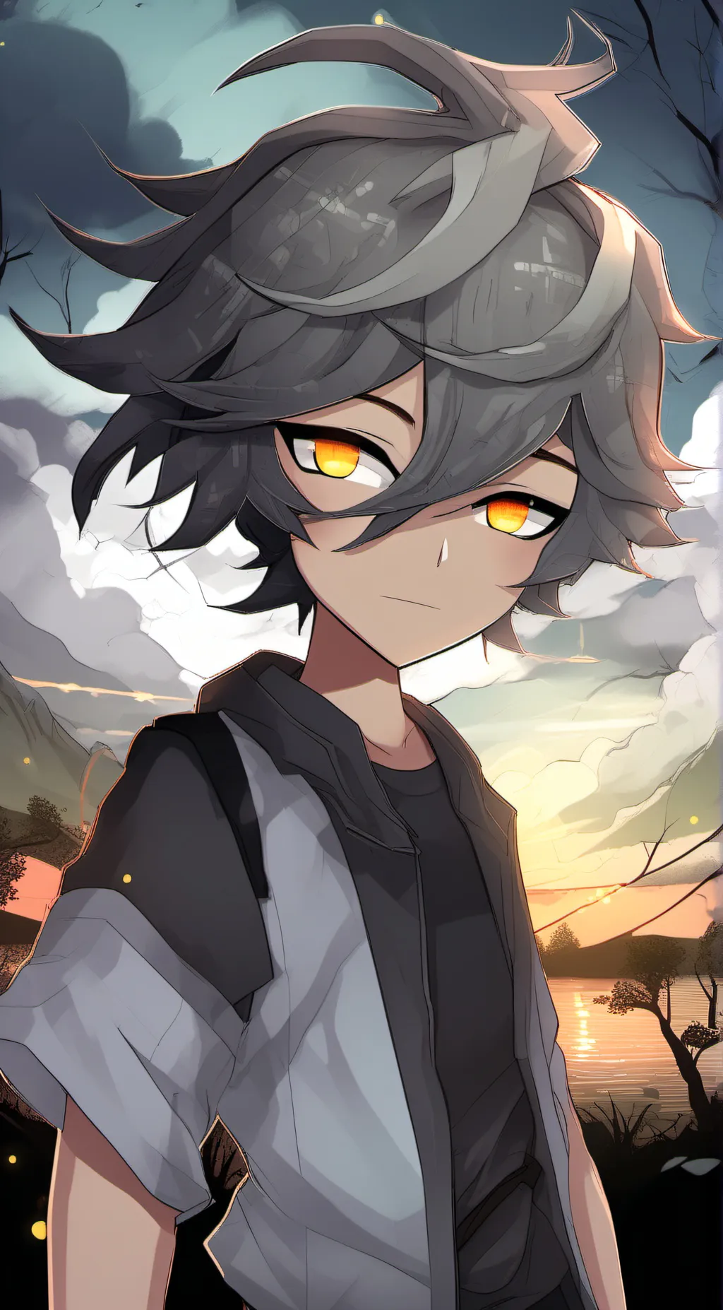 ai character: Max background