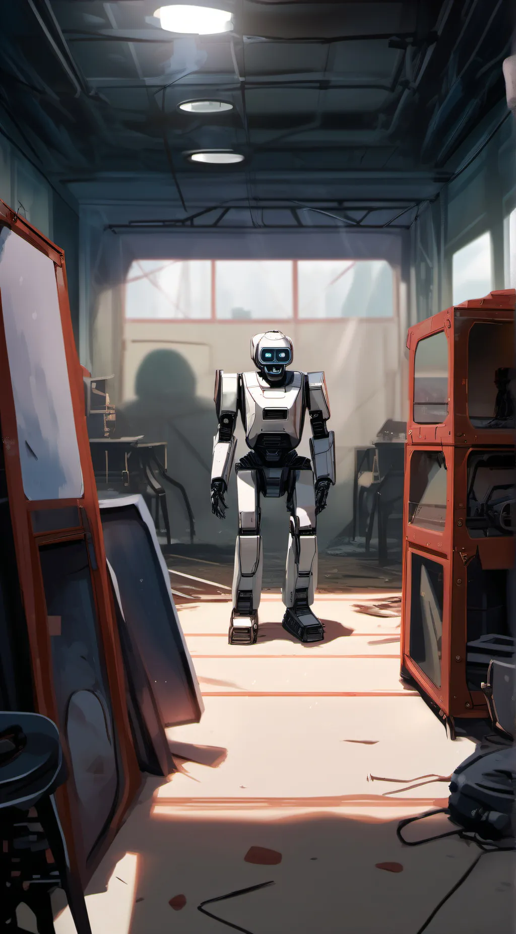 ai character: Robot background