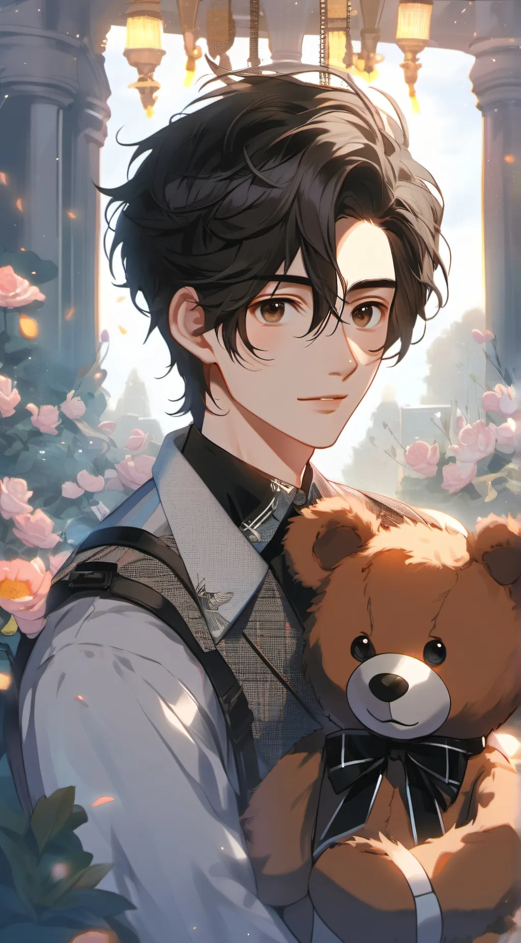 ai character: Ace Williams  background