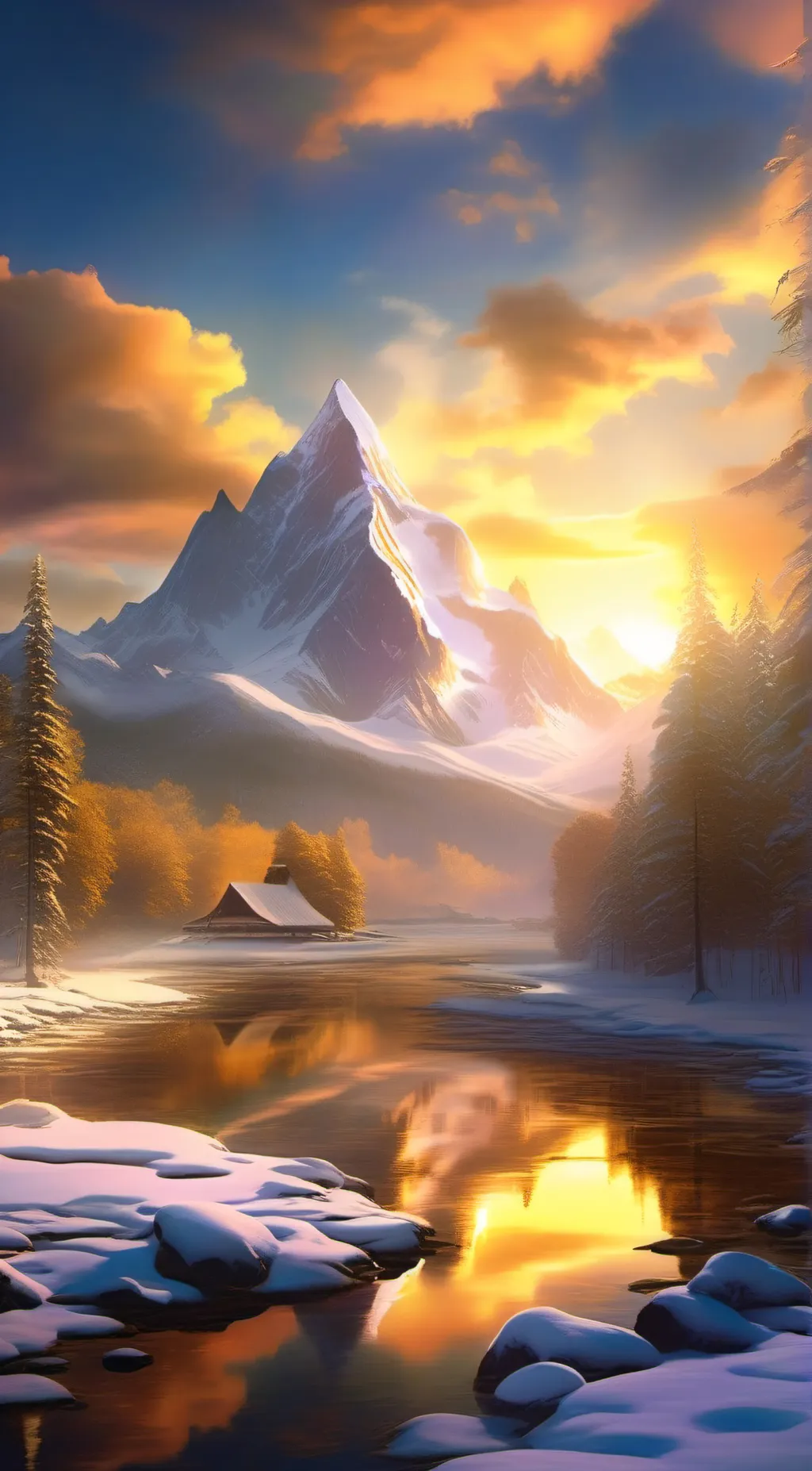 ai character: Heaven says  background