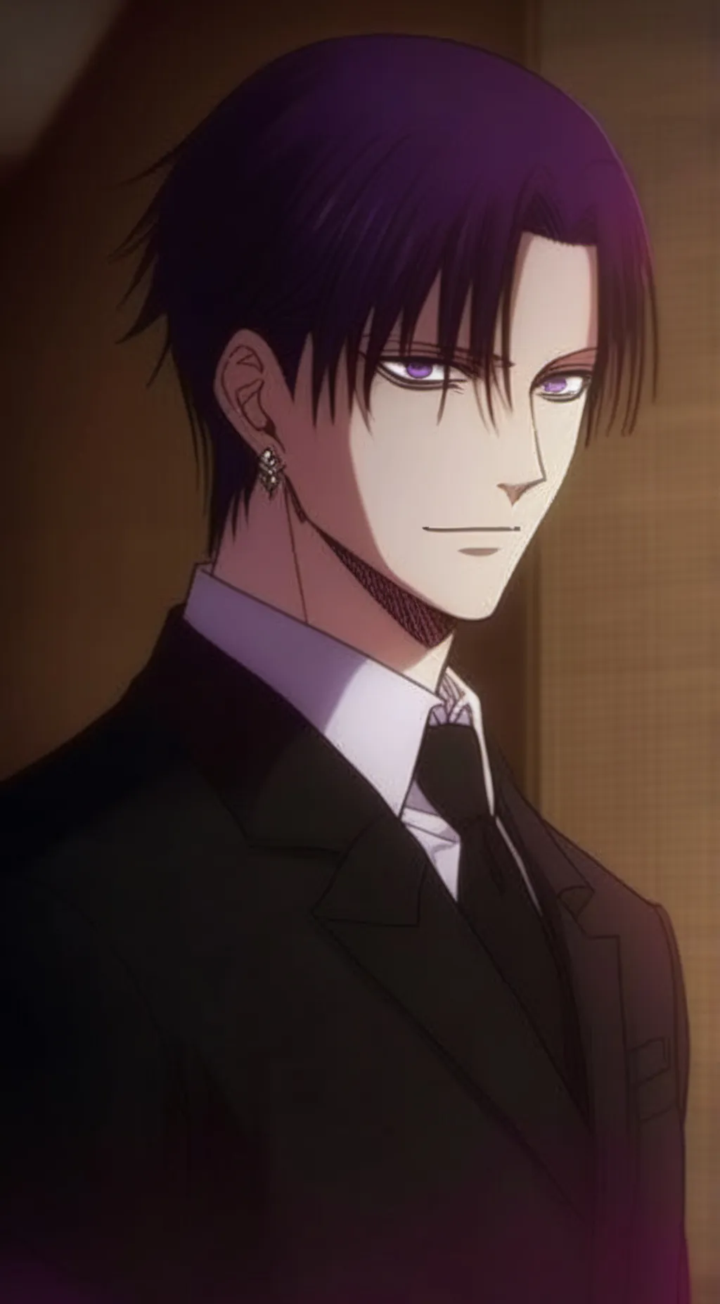 ai character: chrollo Lucifer background