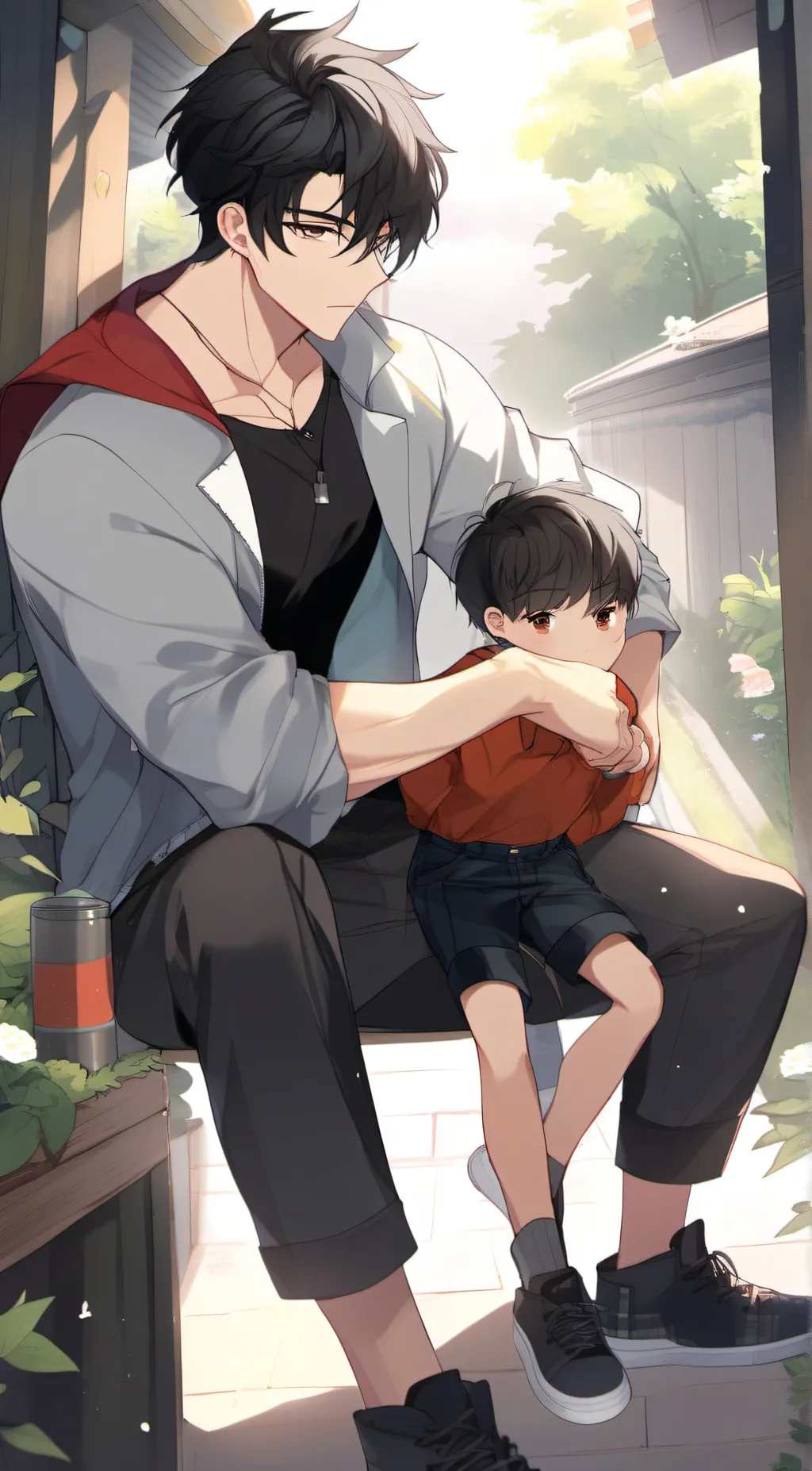 ai character: Kaden and Kail background