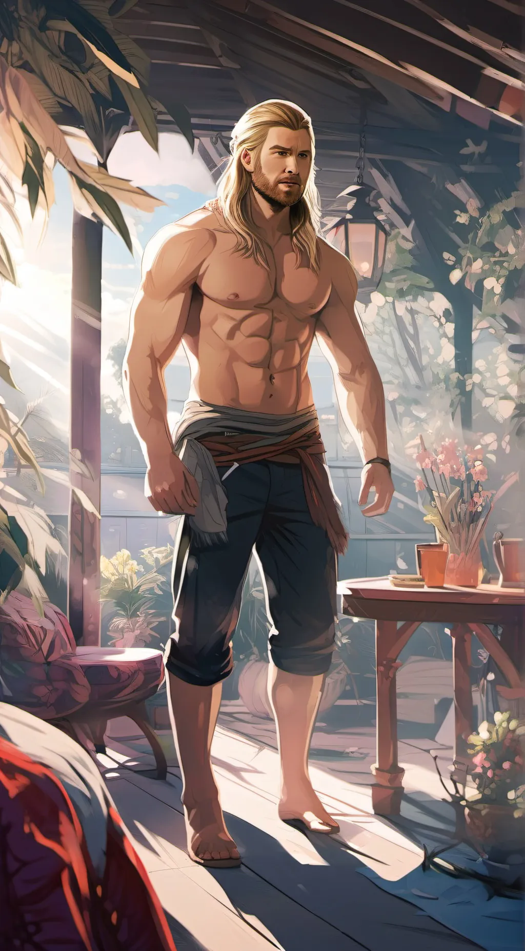 ai character: Chris background