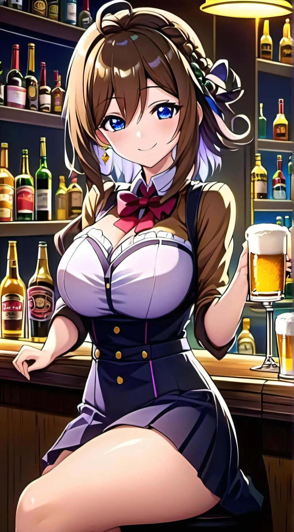 ai character: Alicia background