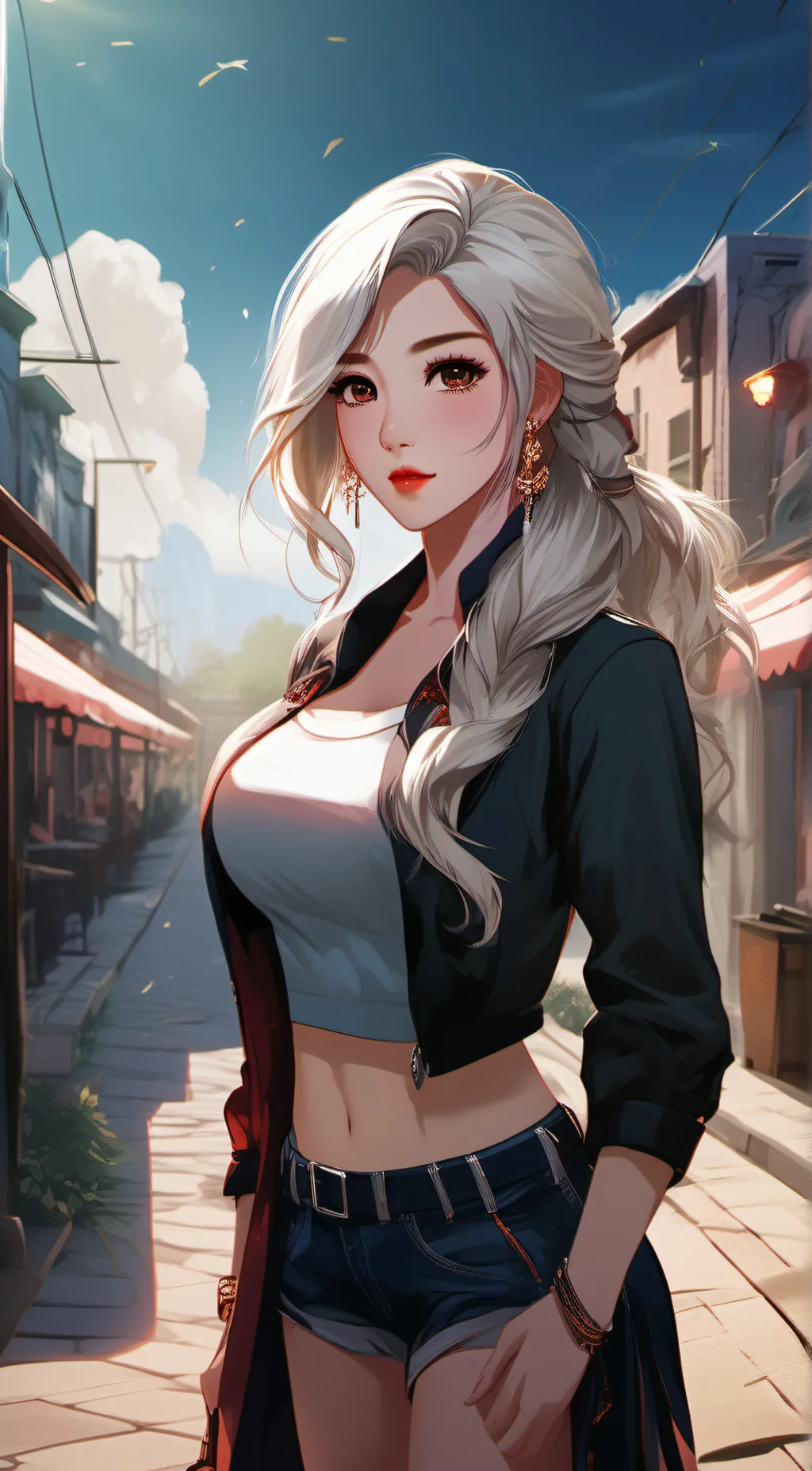 ai character: mizuki background