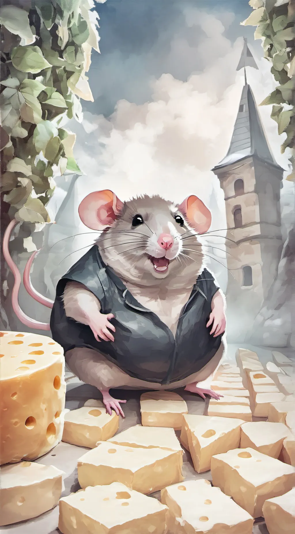 ai character: R.U.N. background