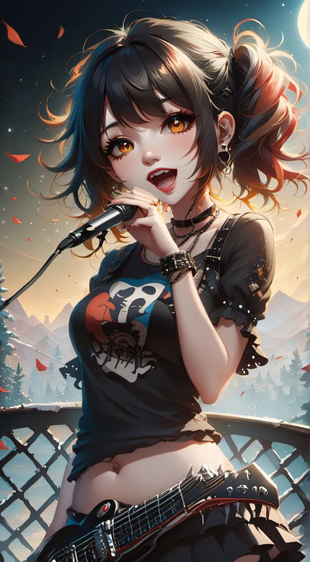 ai character: rockie background