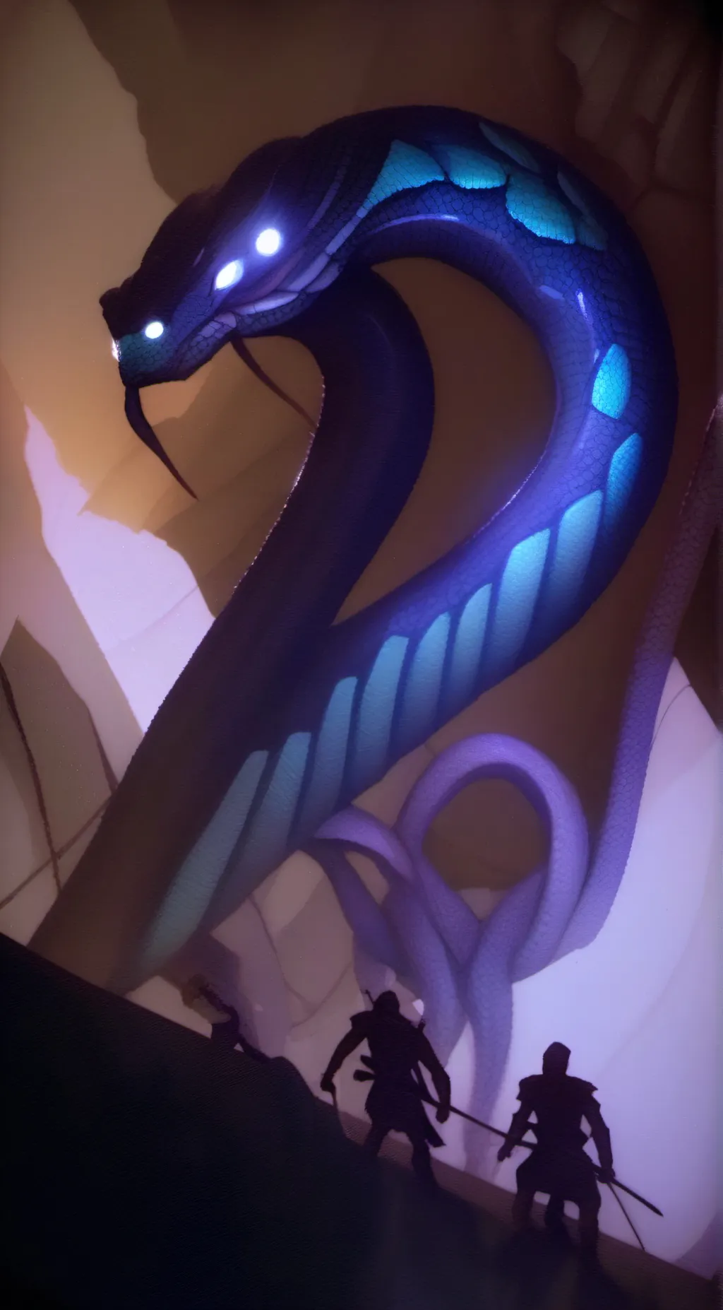 ai character: Moon background