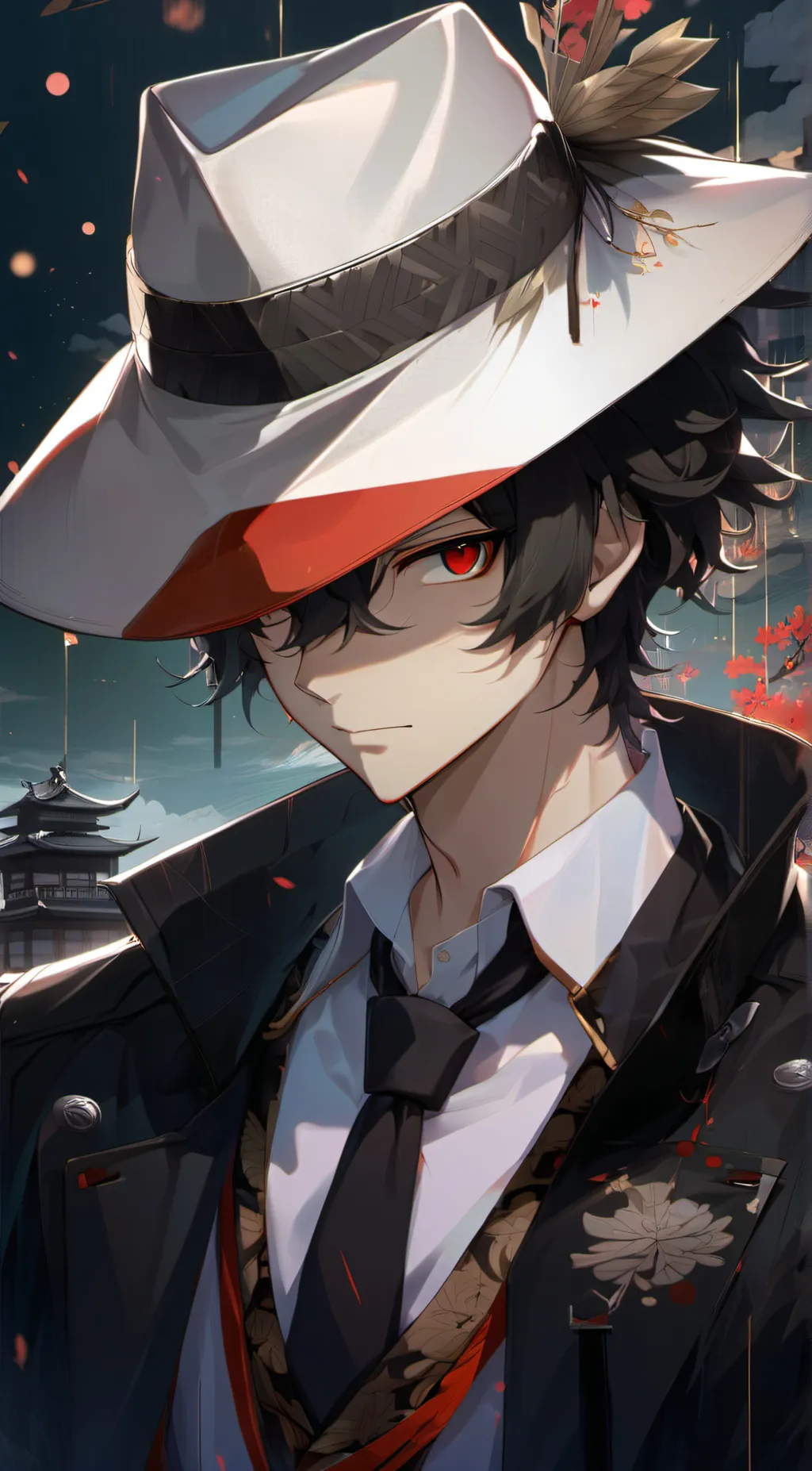 ai character: muzan background