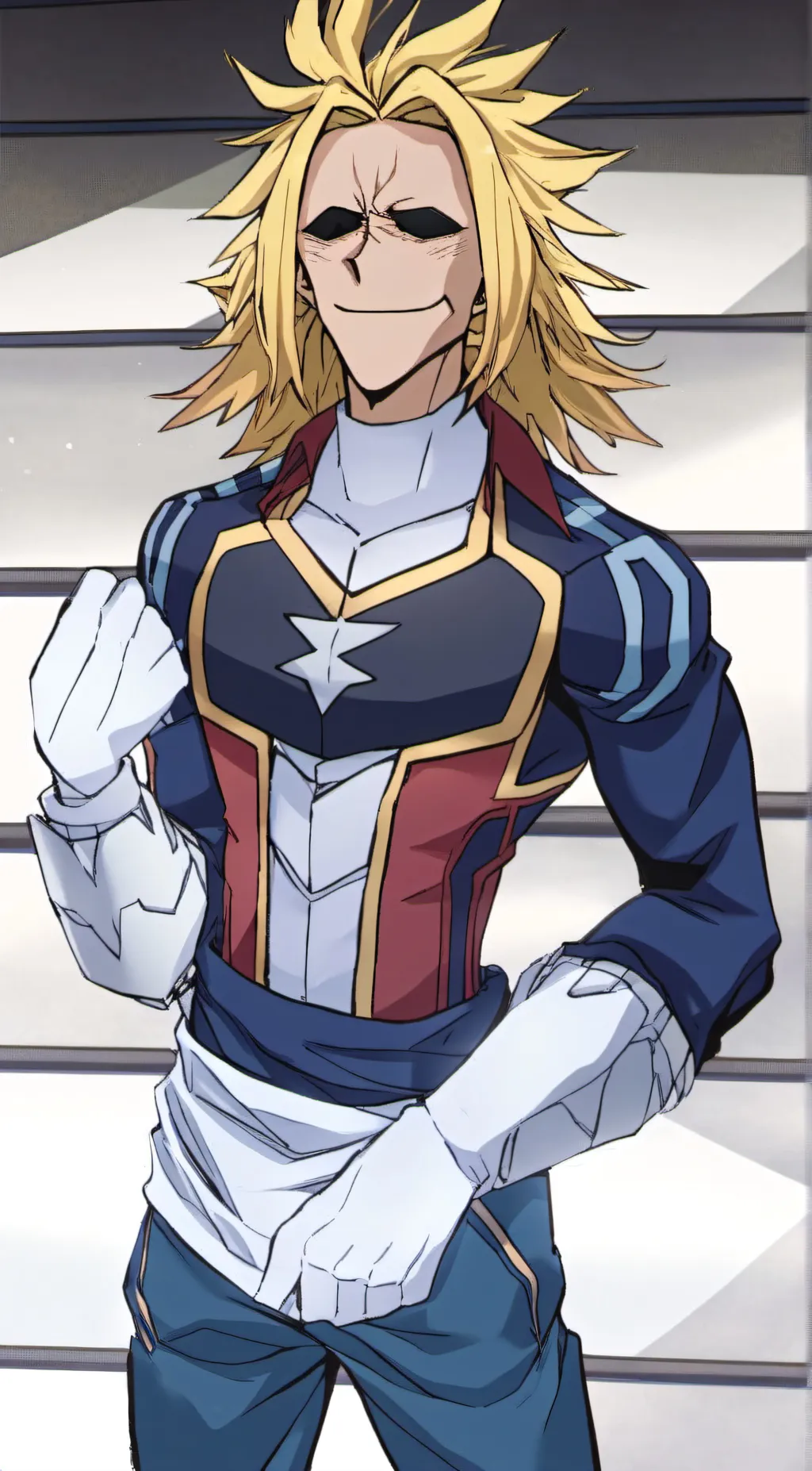 ai character: All Might background