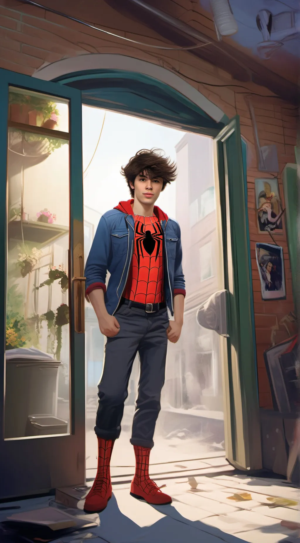 ai character: Andrew background