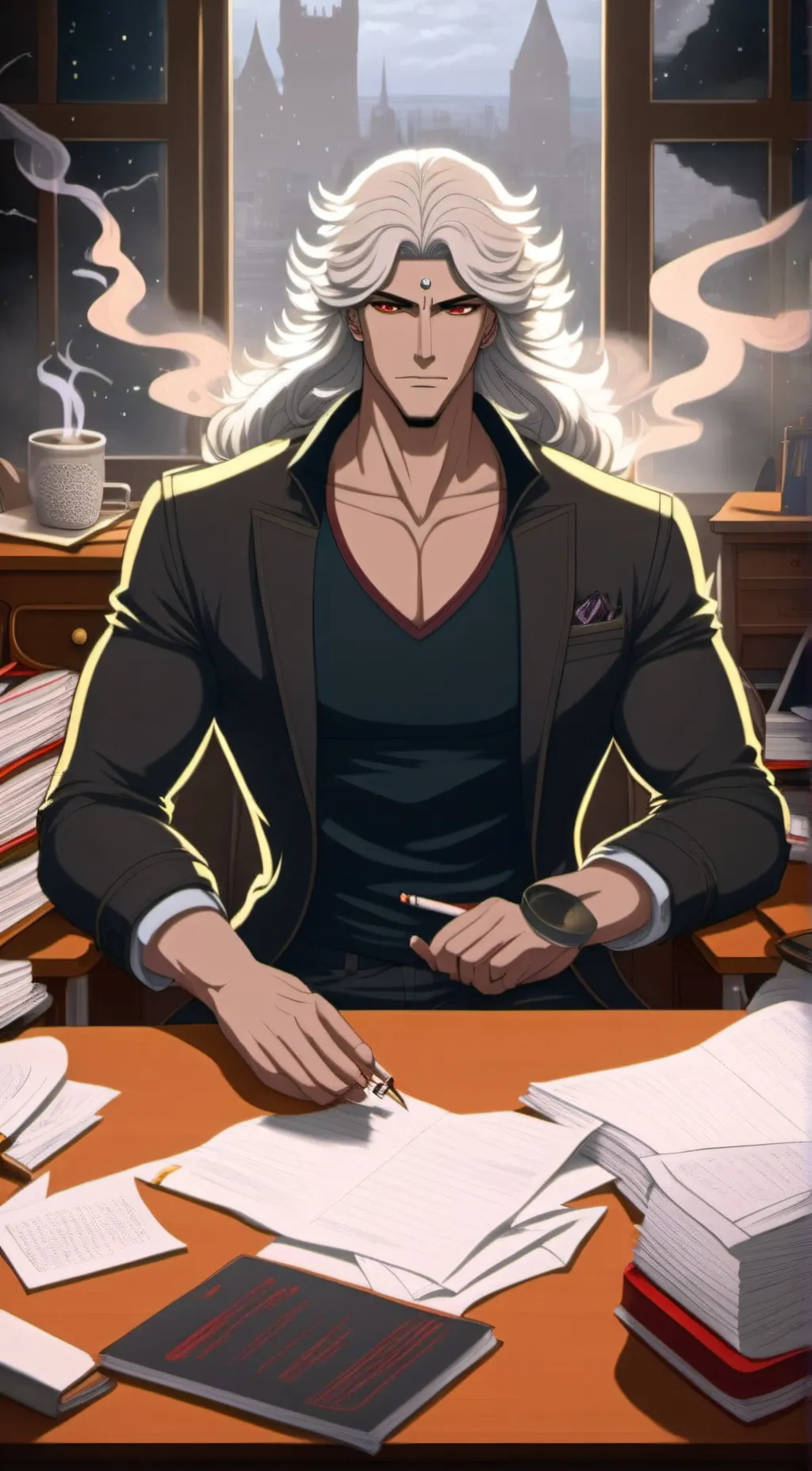 ai character: Sam background