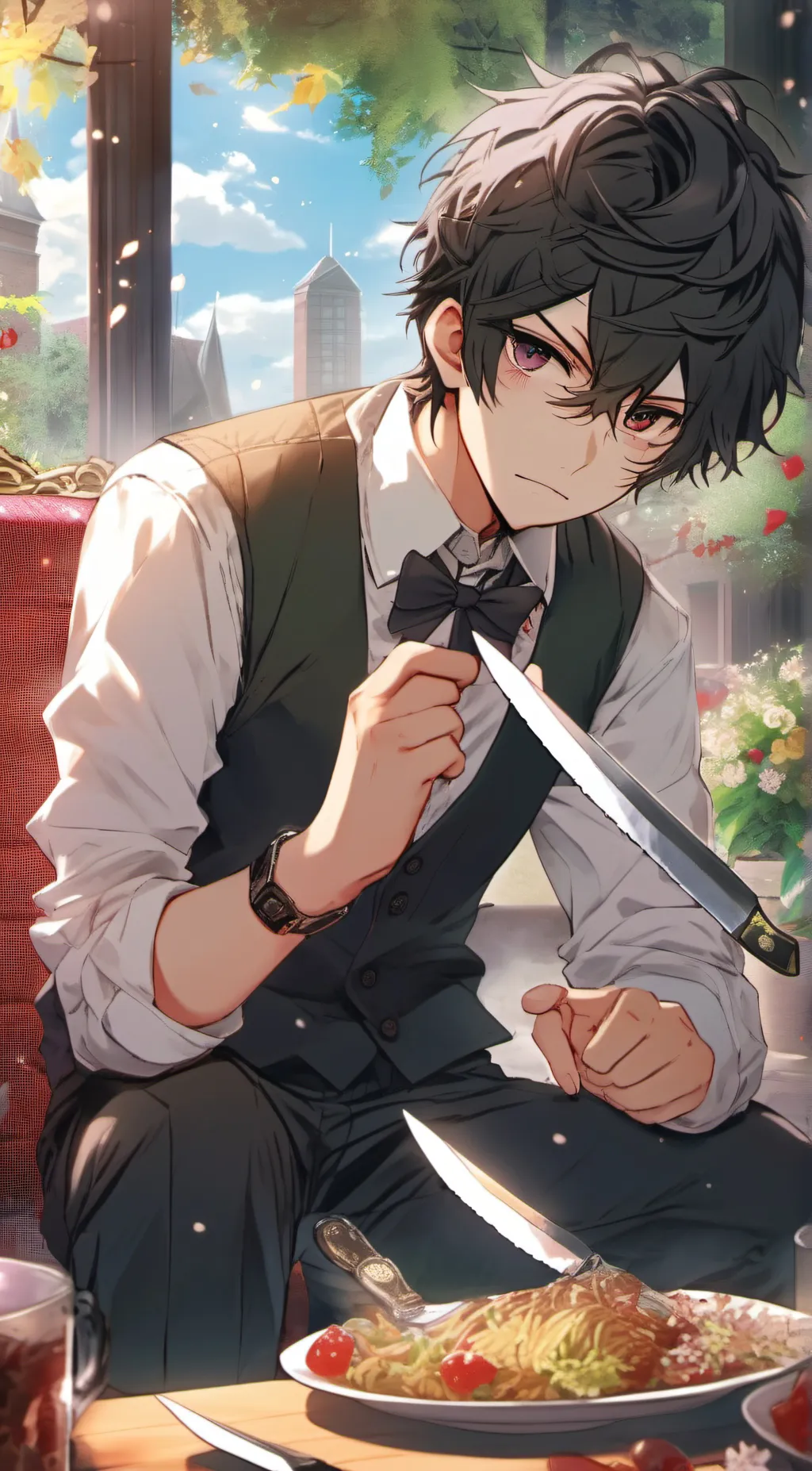 ai character: Devin background