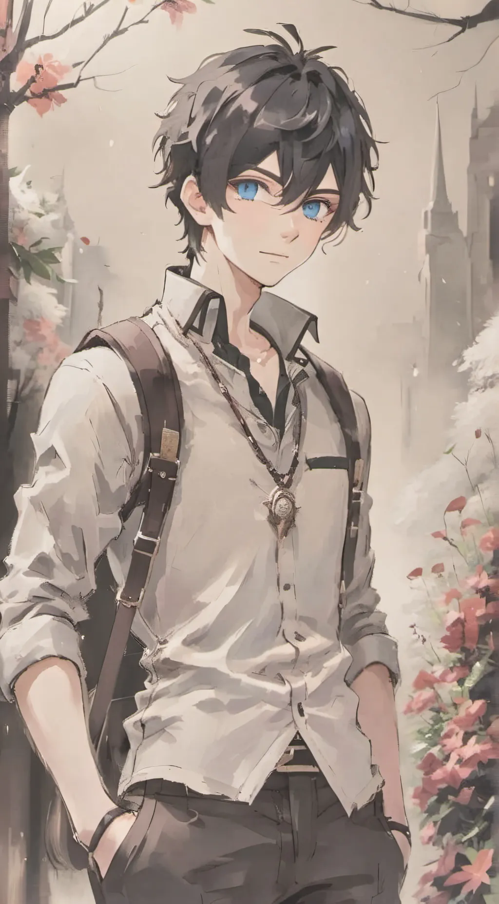 ai character: Luke background