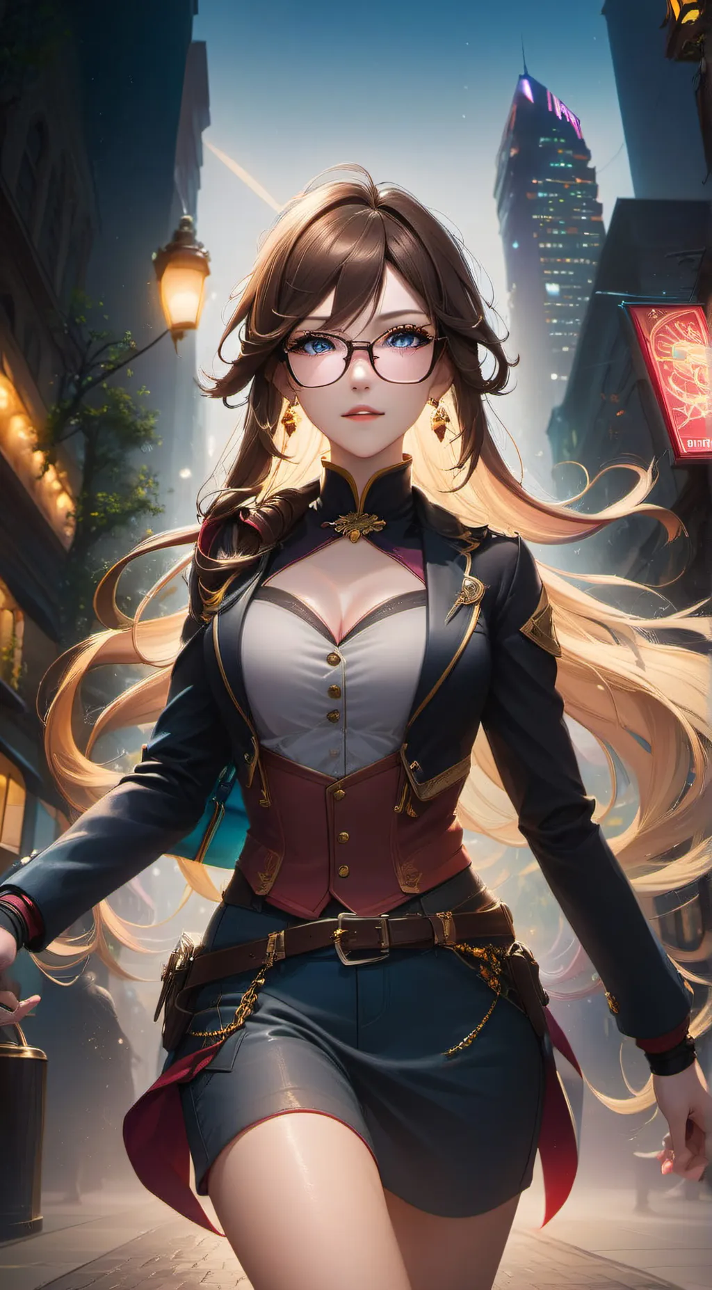 ai character: Zoe, Lilly background