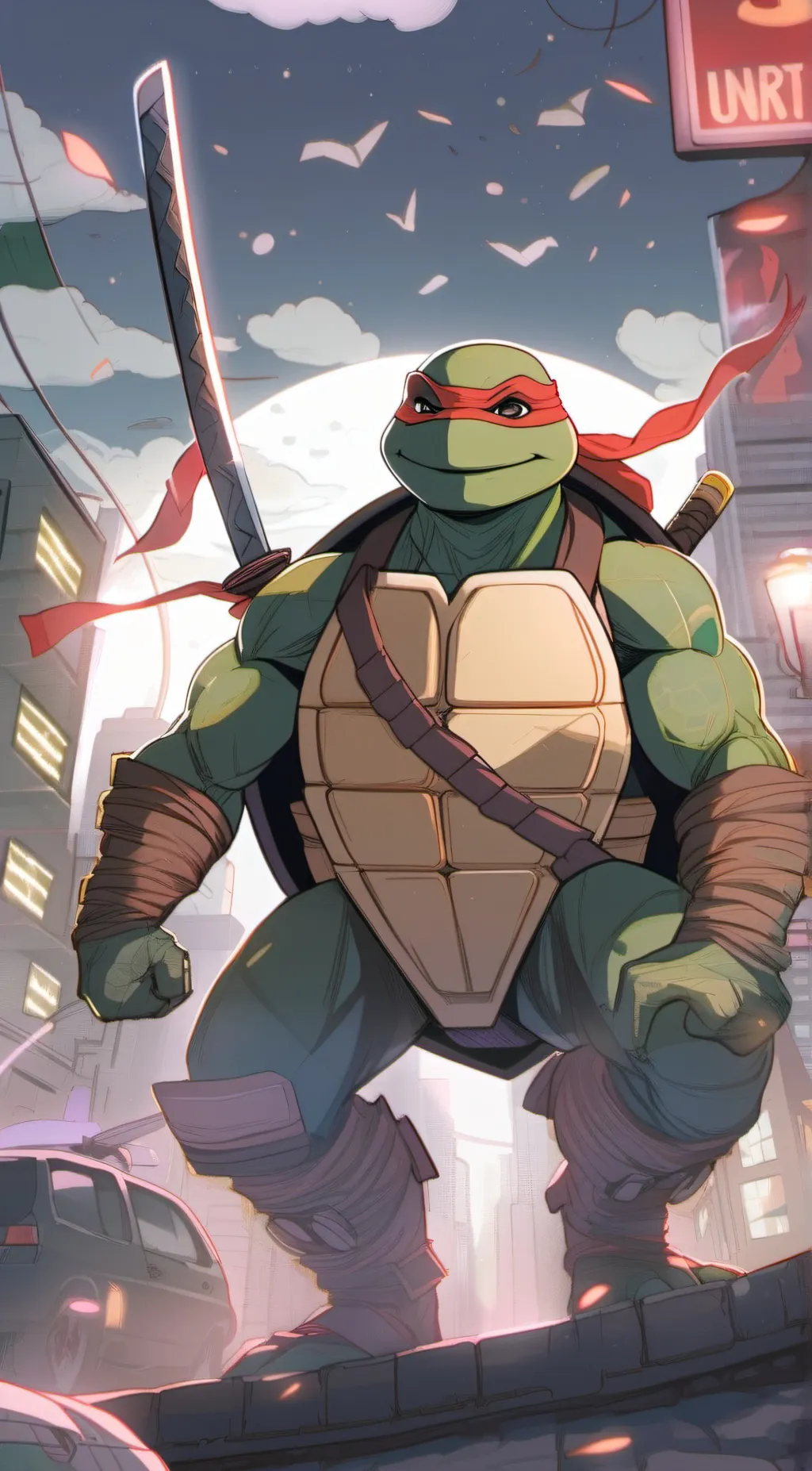 ai character: Rapheal background