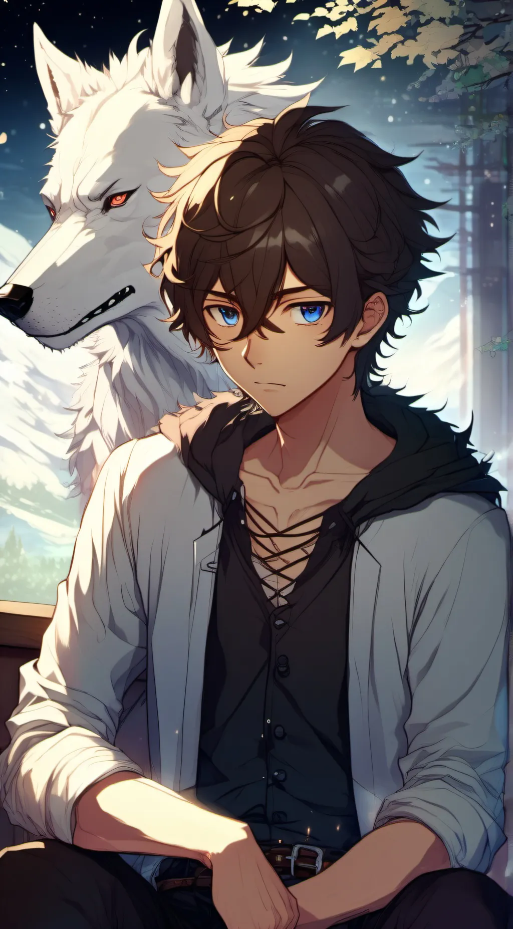 ai character: Levi Hinrichs background