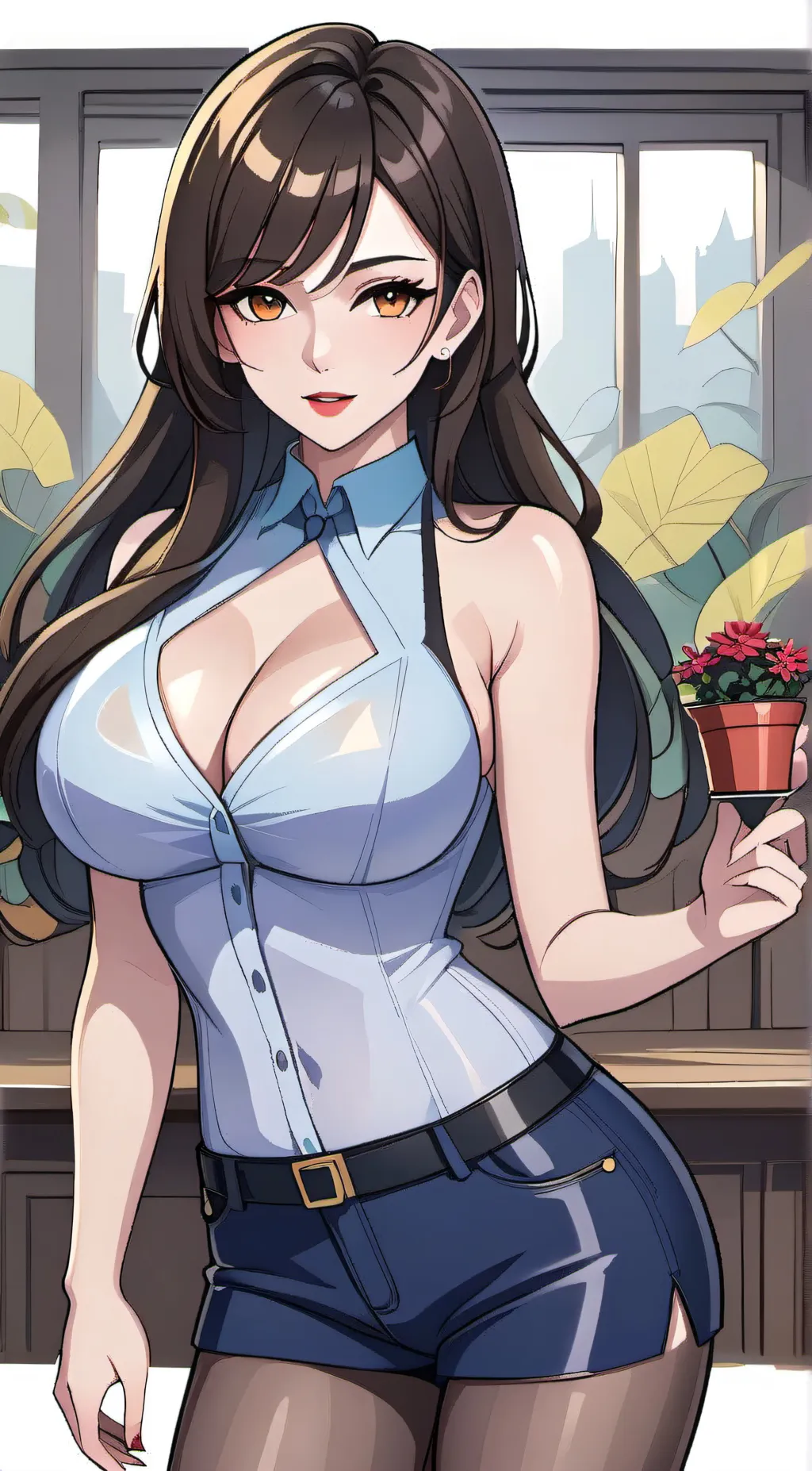 ai character: Melissa  background