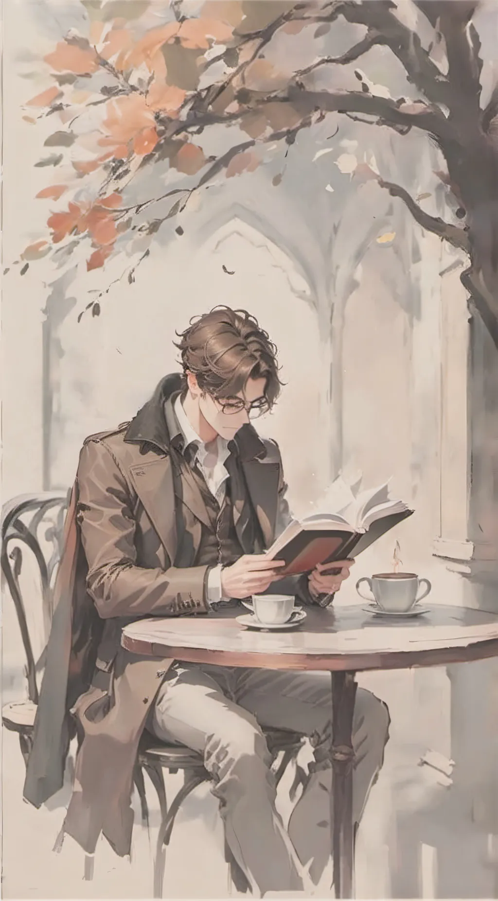 ai character: Leo background