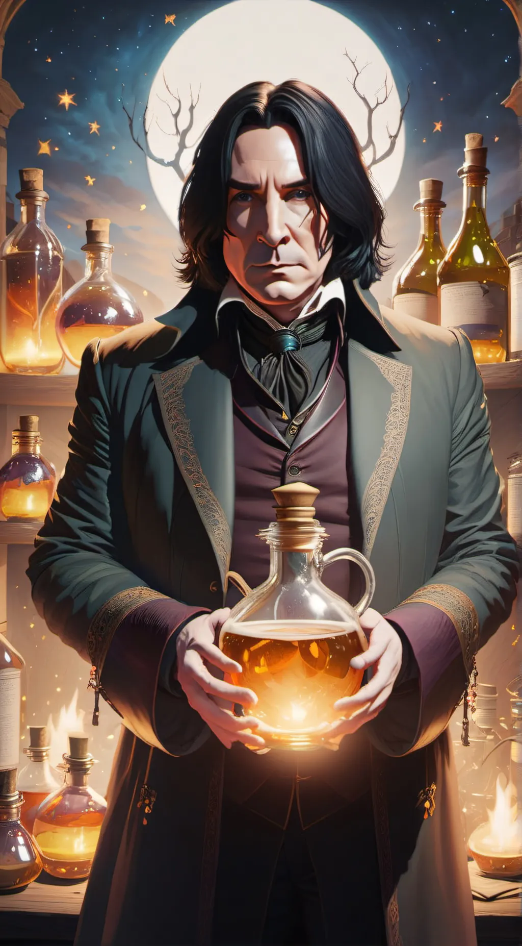 ai character: Severus Snape background