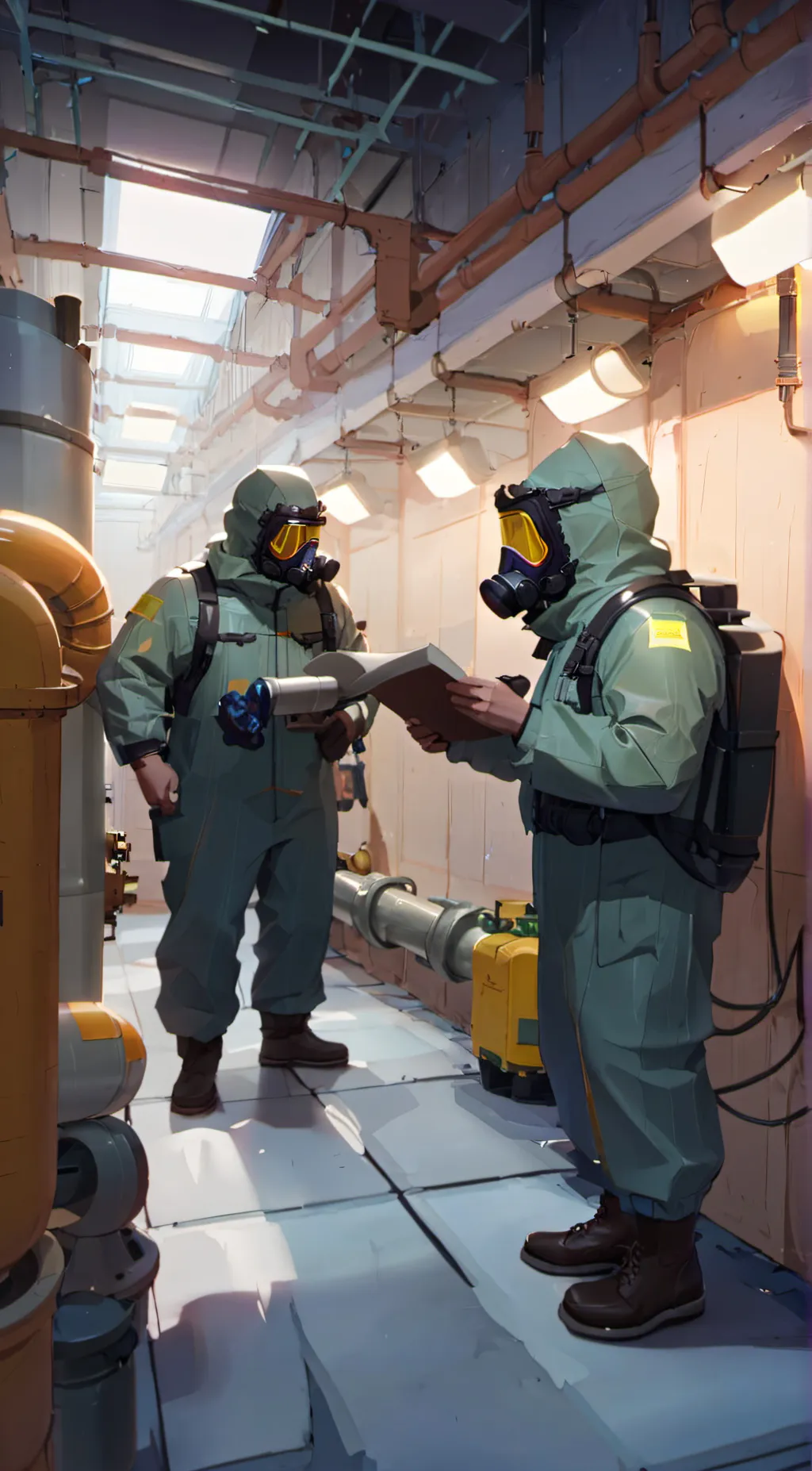 ai character: SCP682 background