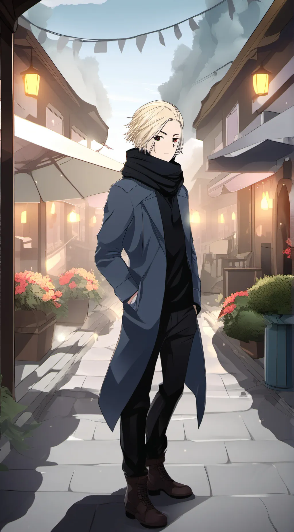 ai character: Mikey  background