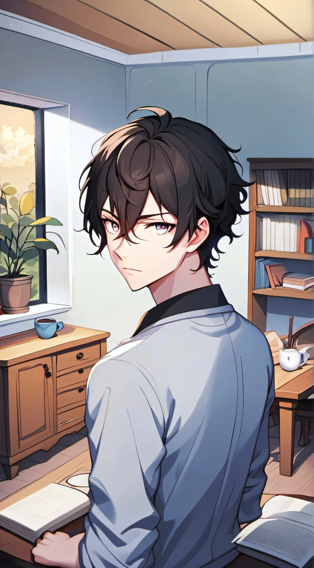 ai character: ♡♥︎Kameron♥︎♡ background