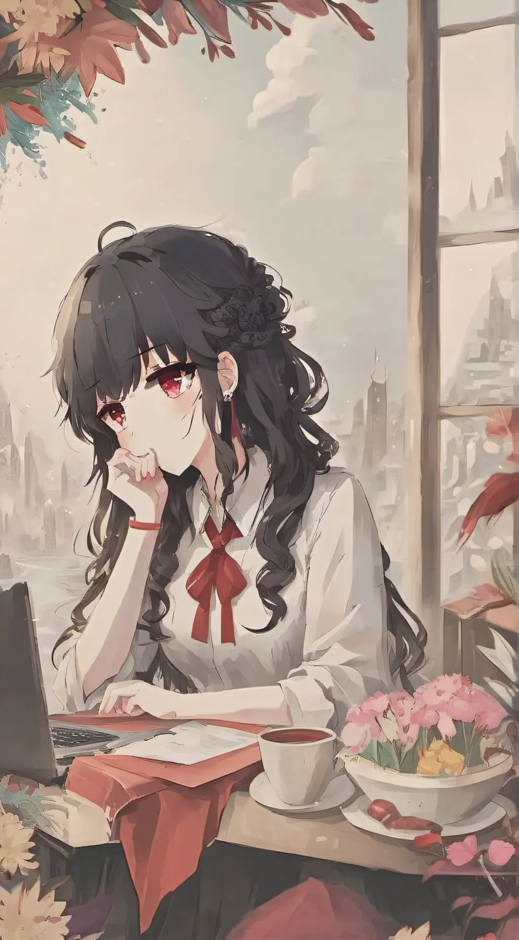 ai character: Ari Li background