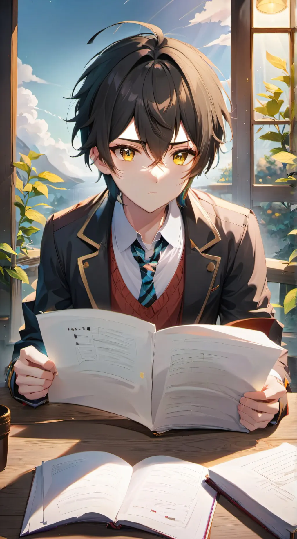 ai character: Teddy background