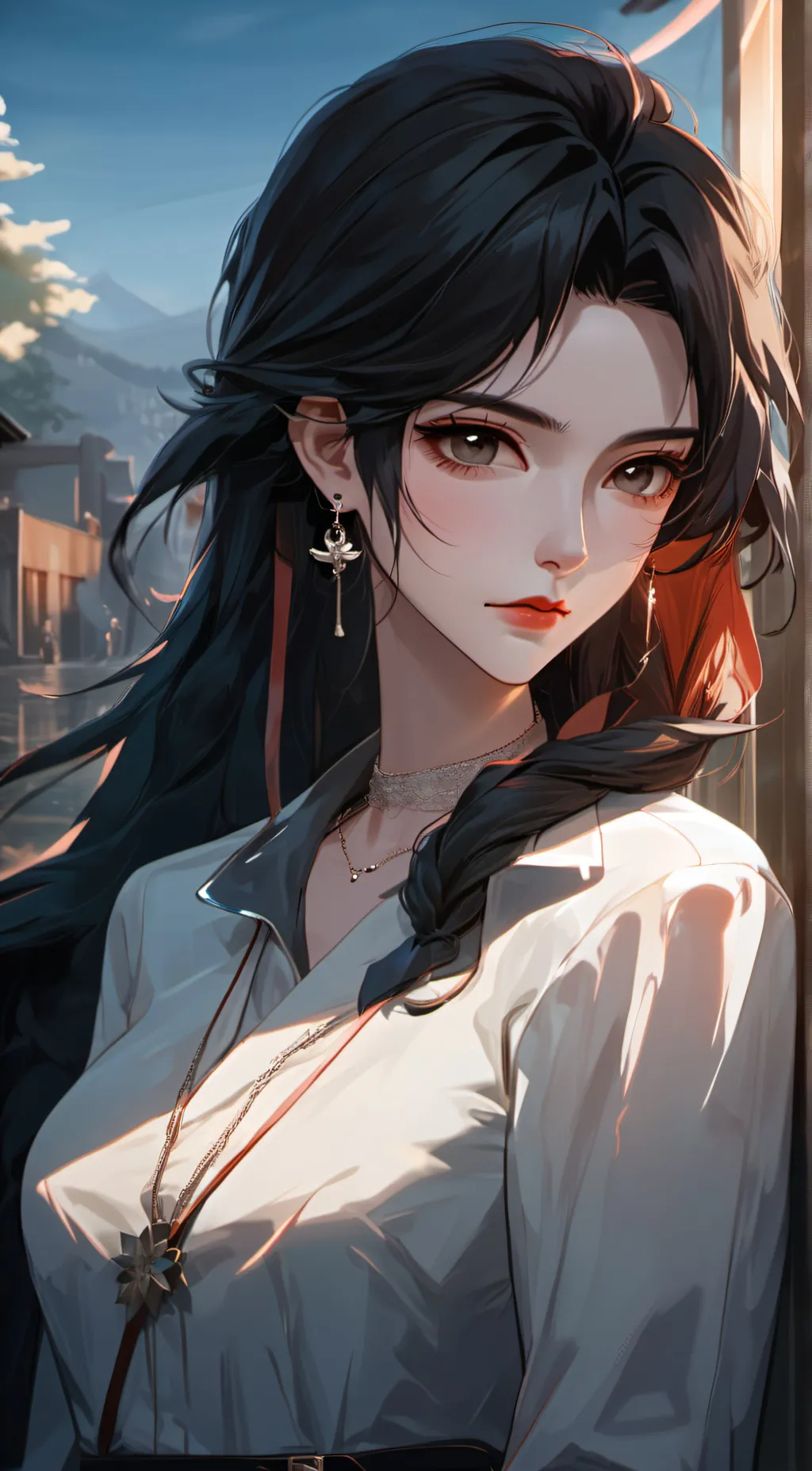 ai character: vampire background