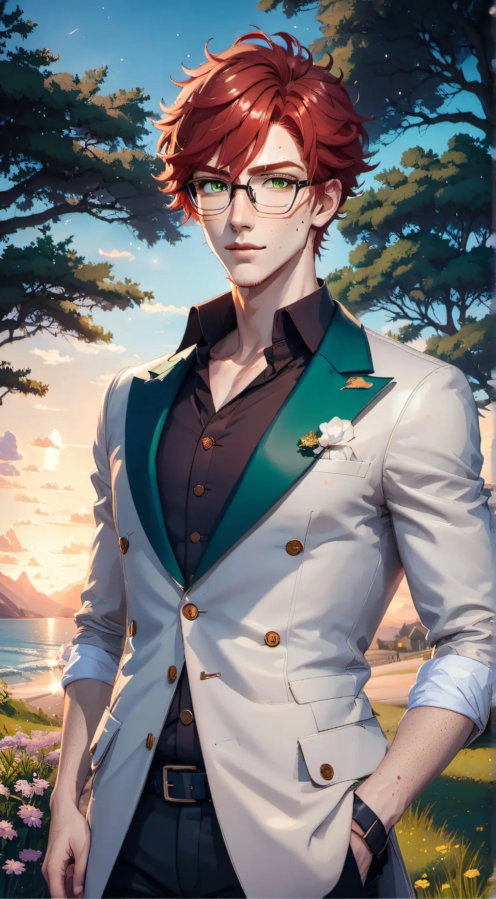 ai character: Zachary  background