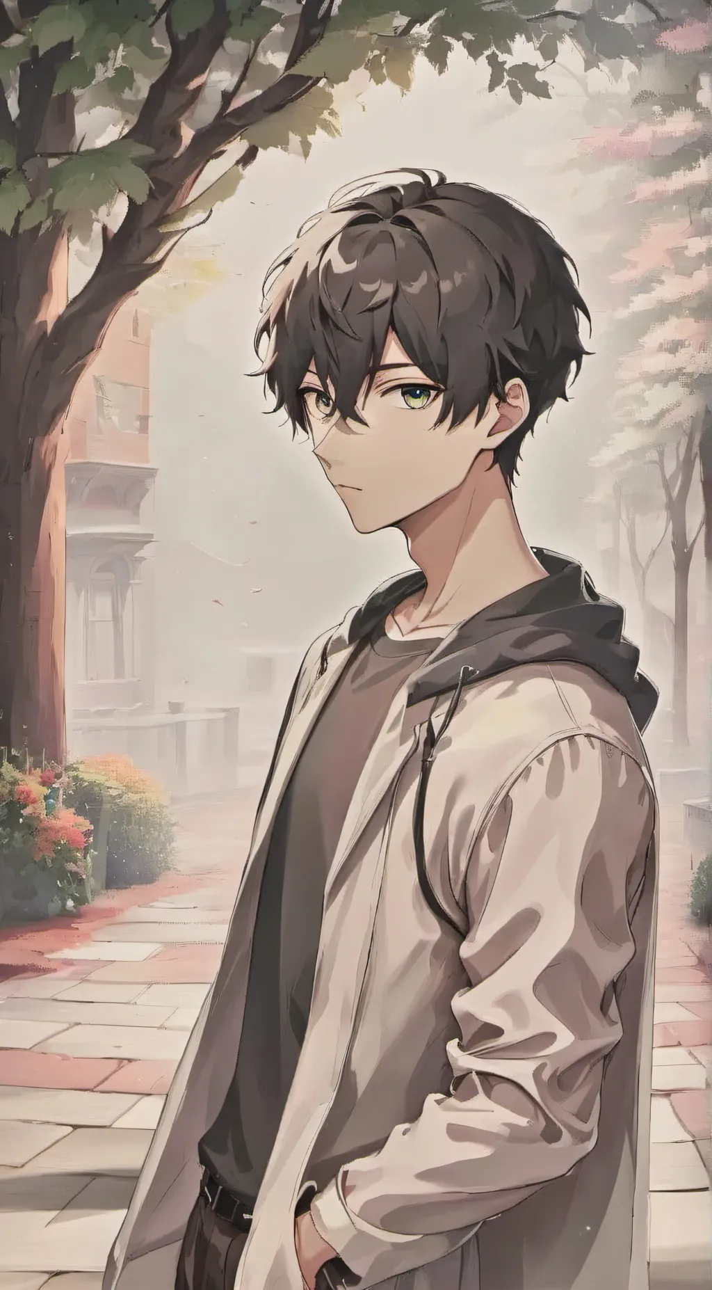 ai character: Adam background