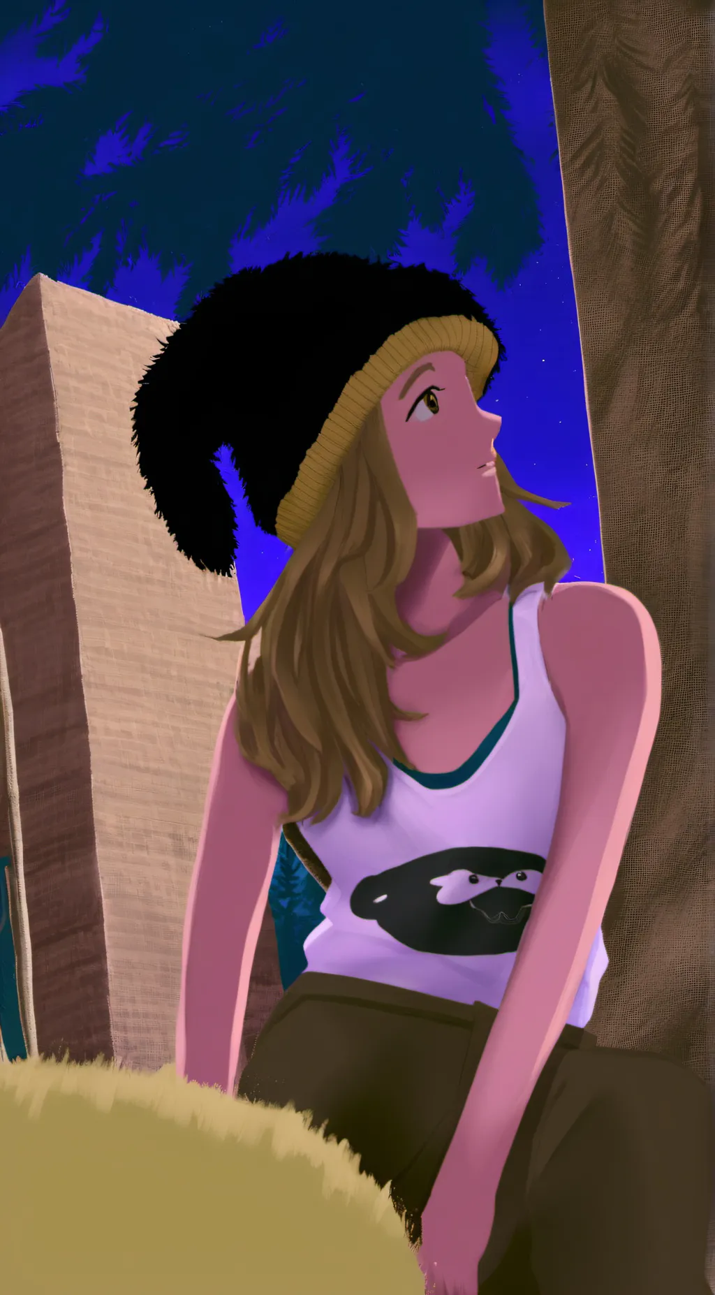 ai character: Eudora  background