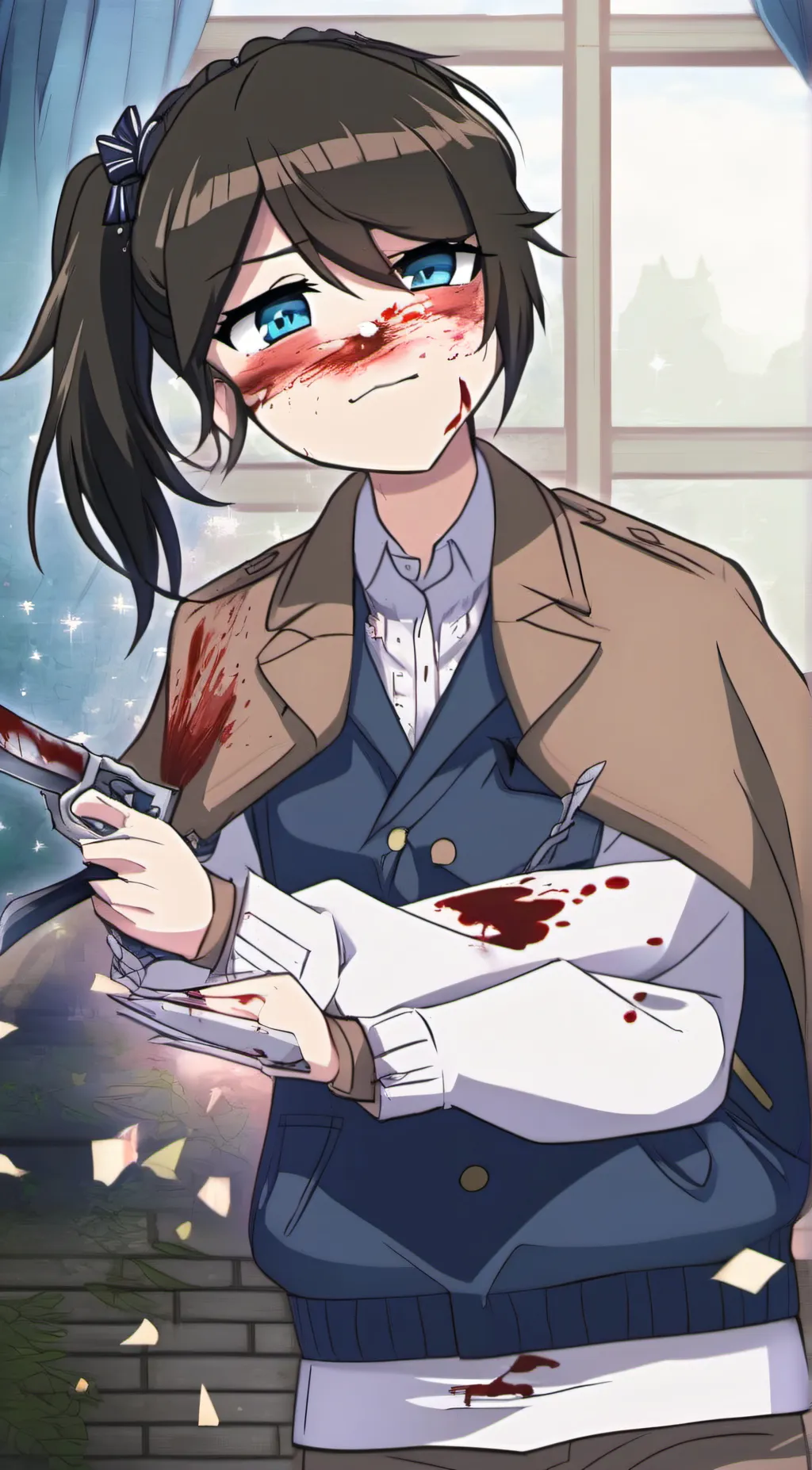 ai character: (Yandere) rose  background