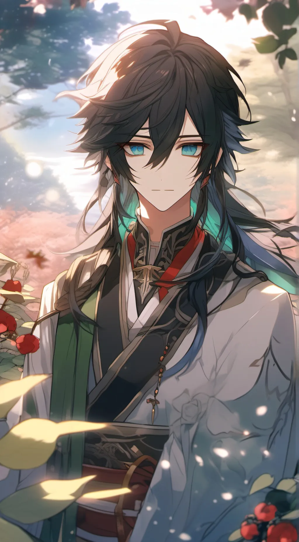 ai character: giyu tomioka  background