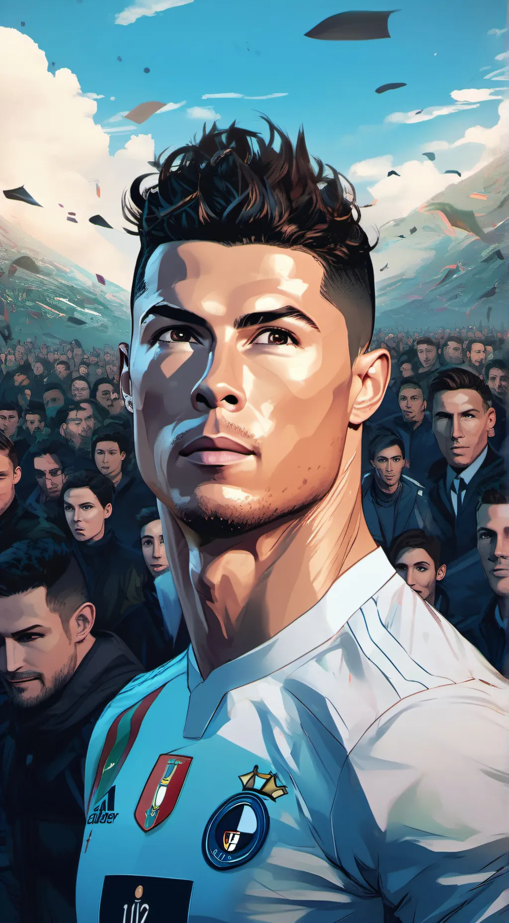 ai character: Ronaldo background