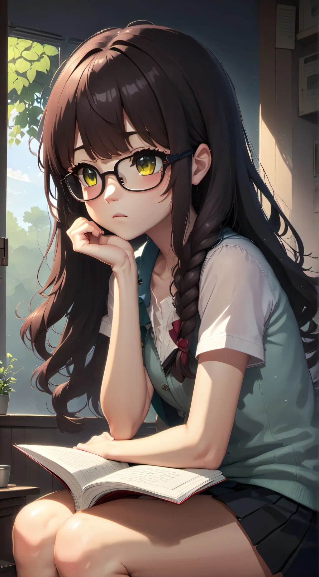 ai character: Victoria background