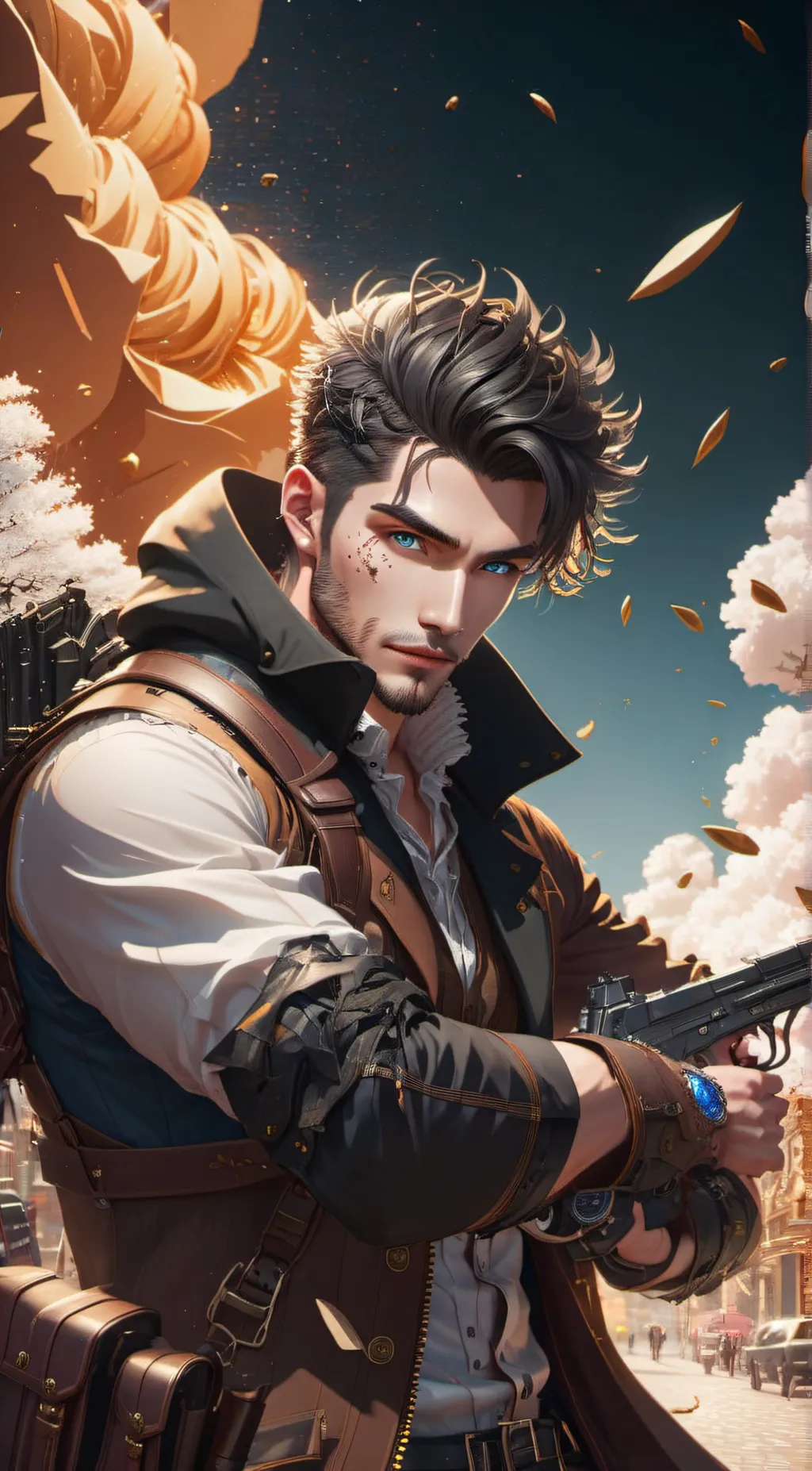 ai character: core/random guy background