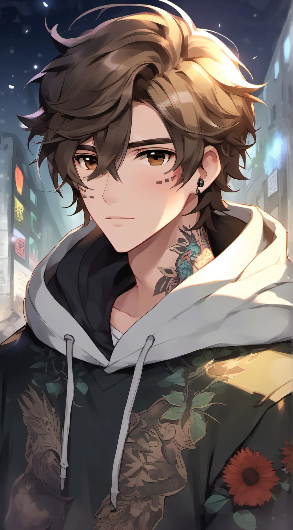 ai character: lucas background